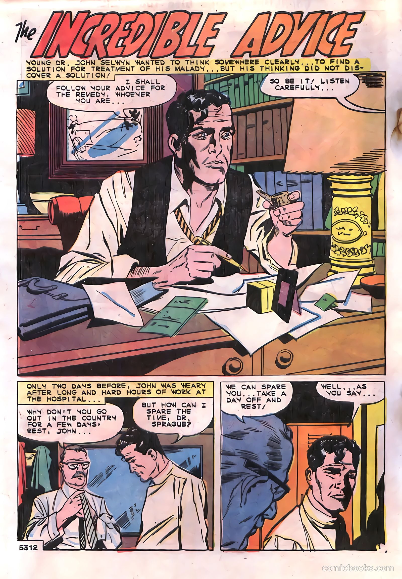 Unusual Tales #20 (1960) — page 28 of 36