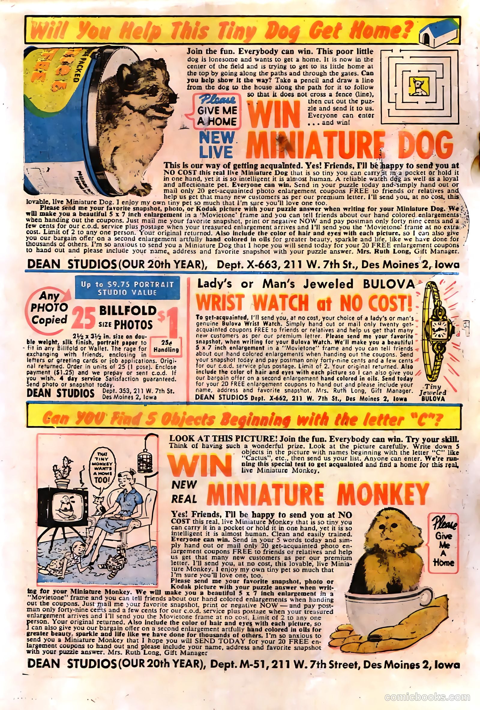 Unusual Tales #20 (1960) — page 34 of 36