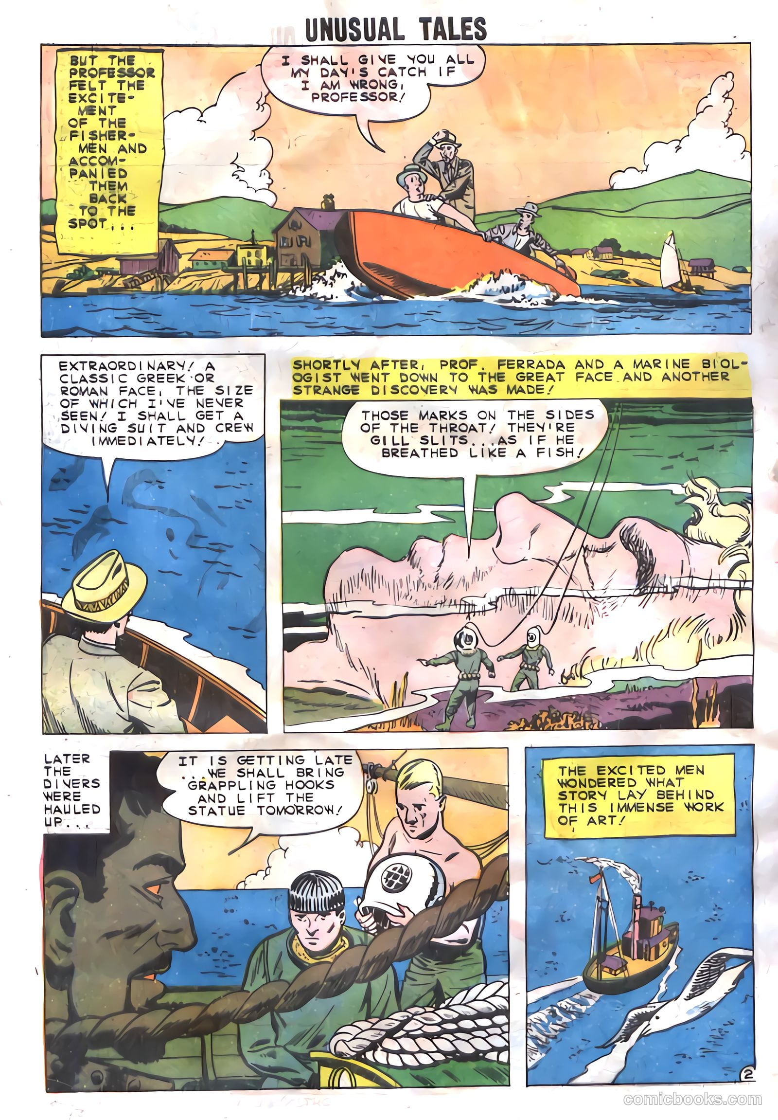 Unusual Tales #21 (1969) — page 4 of 36