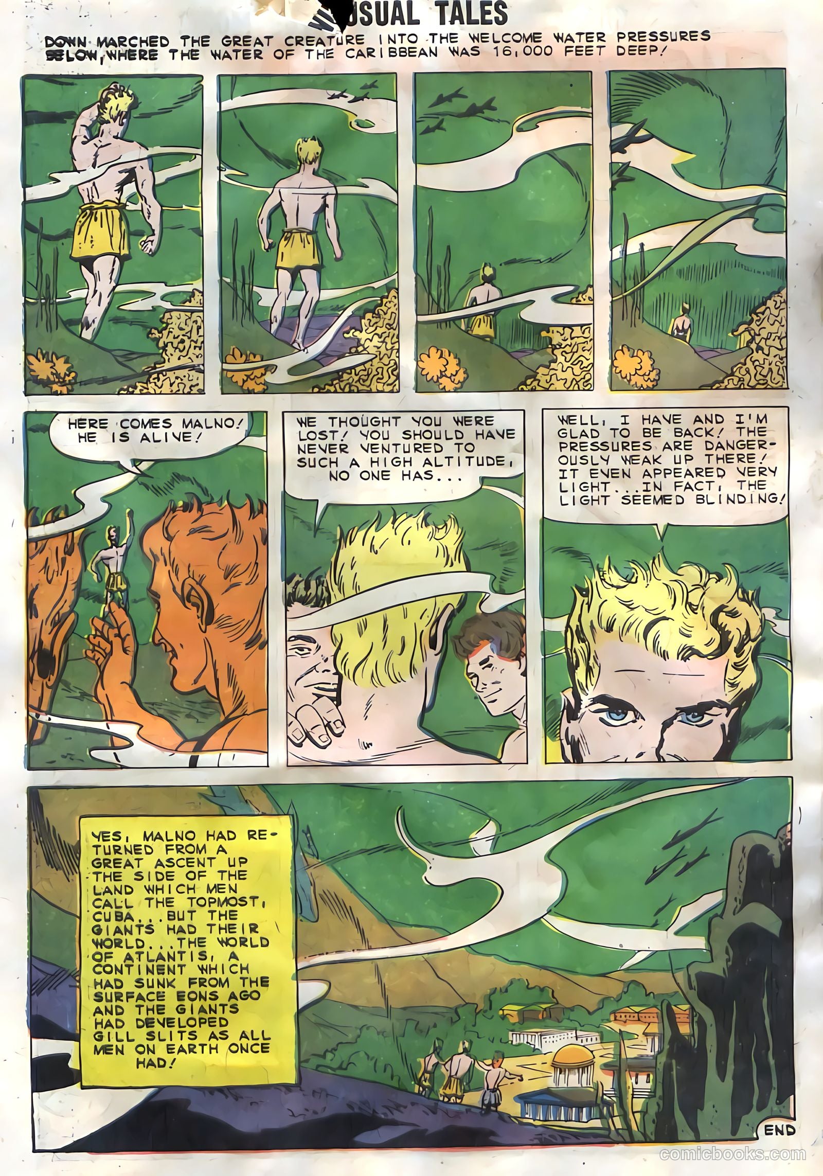 Unusual Tales #21 (1969) — page 8 of 36