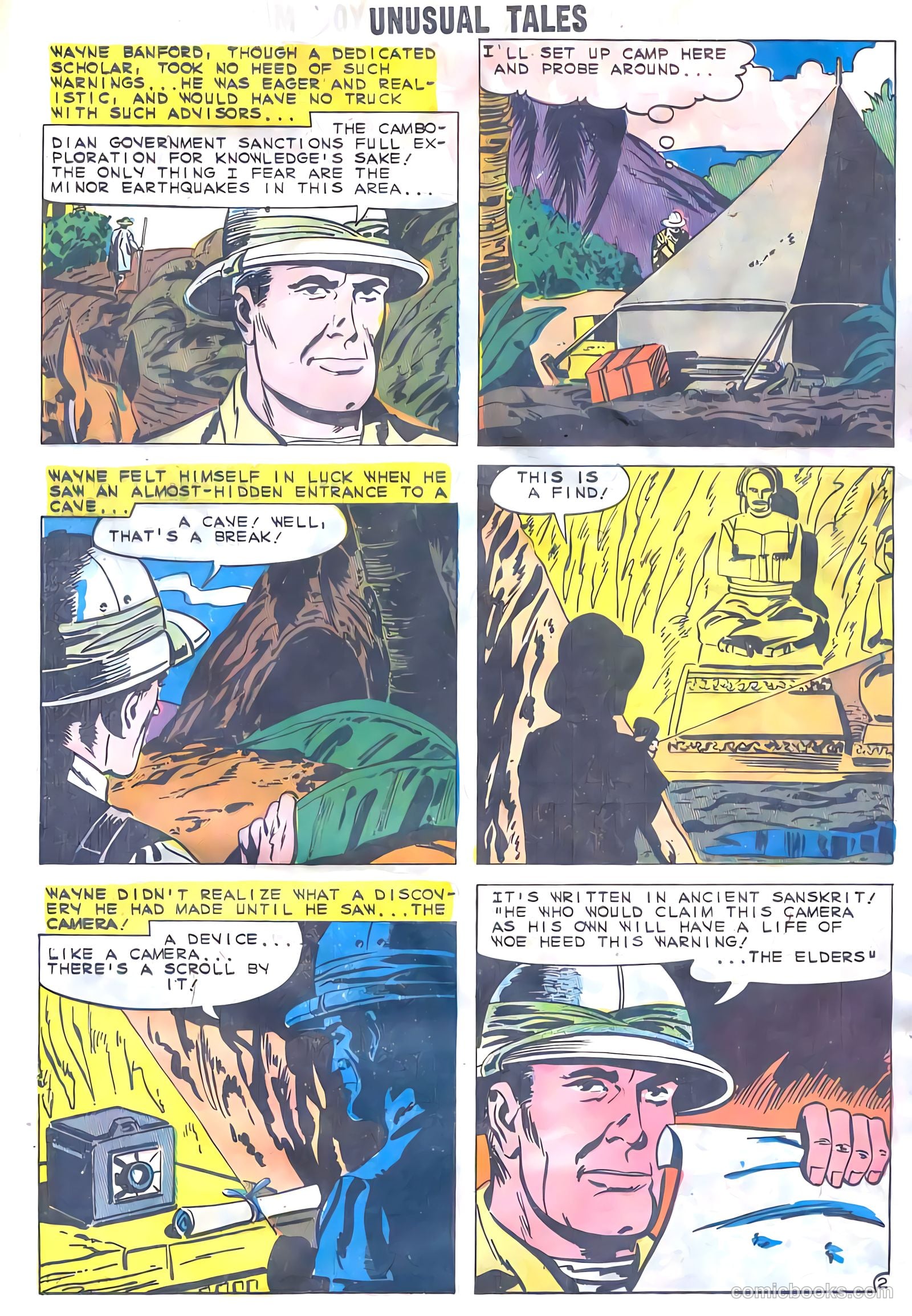 Unusual Tales #21 (1969) — page 19 of 36