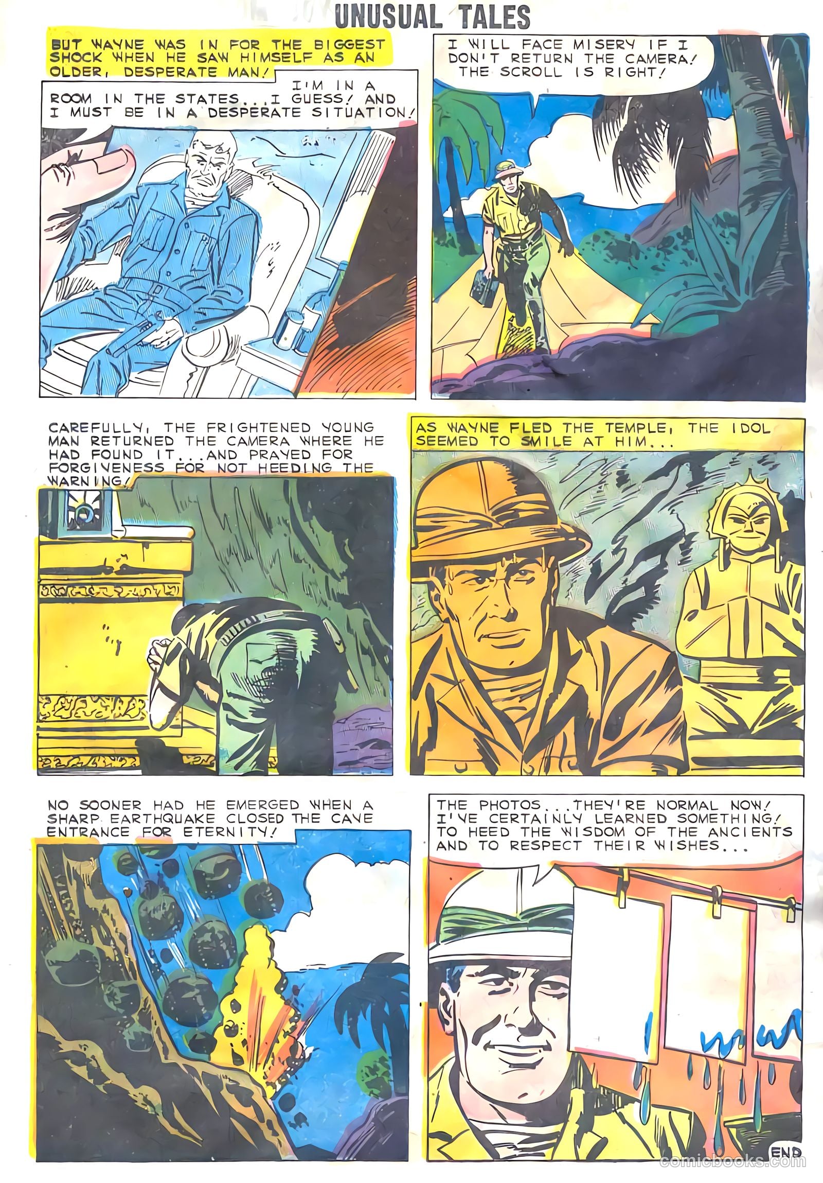 Unusual Tales #21 (1969) — page 23 of 36