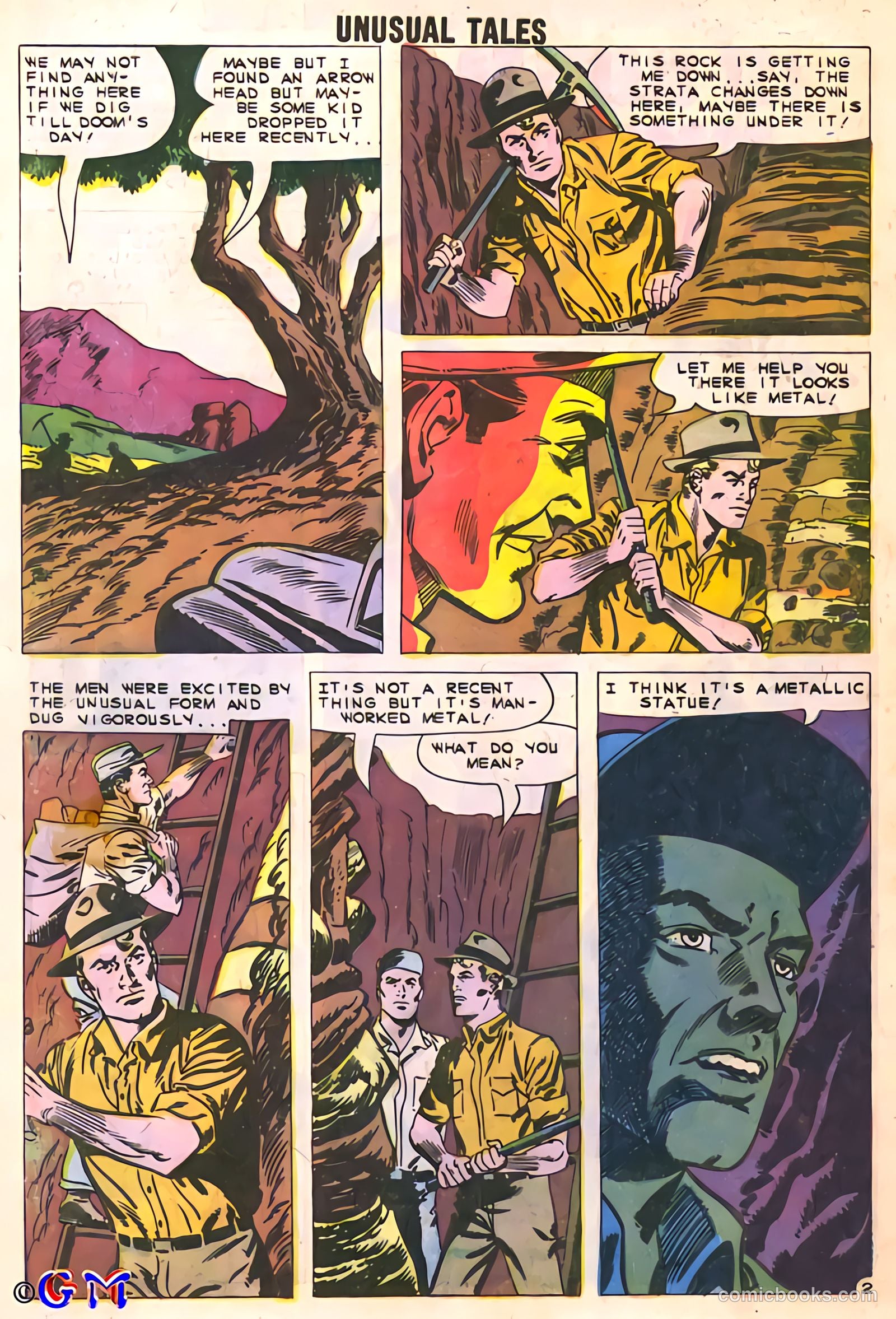 Unusual Tales #22 (1960) — page 4 of 36
