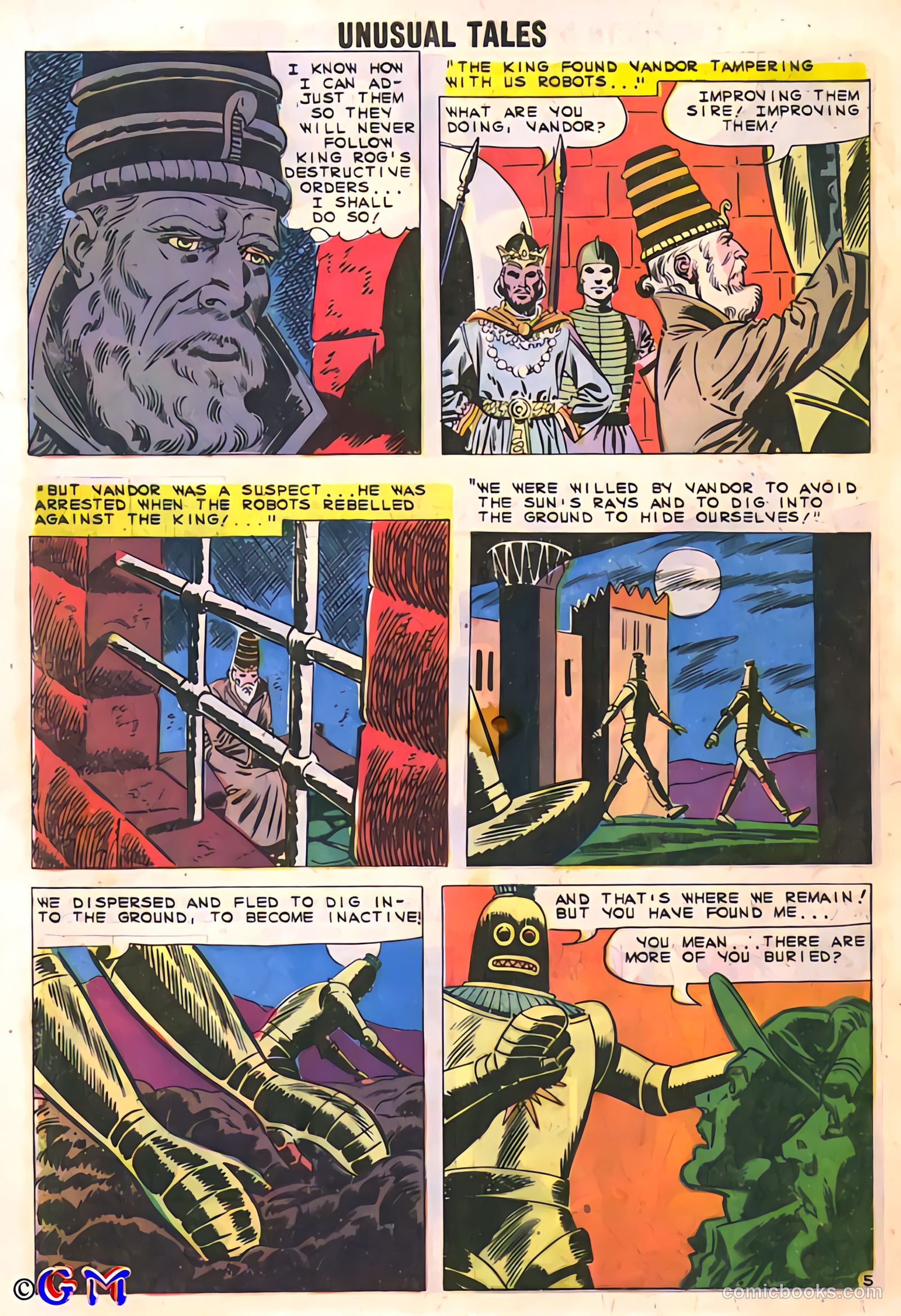 Unusual Tales #22 (1960) — page 8 of 36