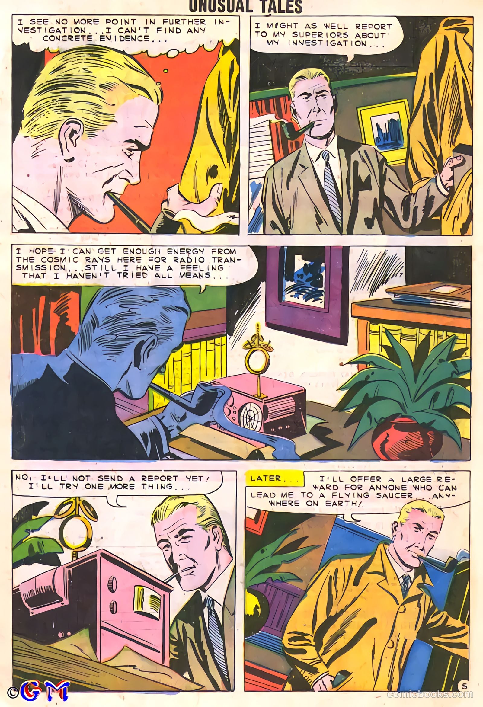 Unusual Tales #22 (1960) — page 16 of 36