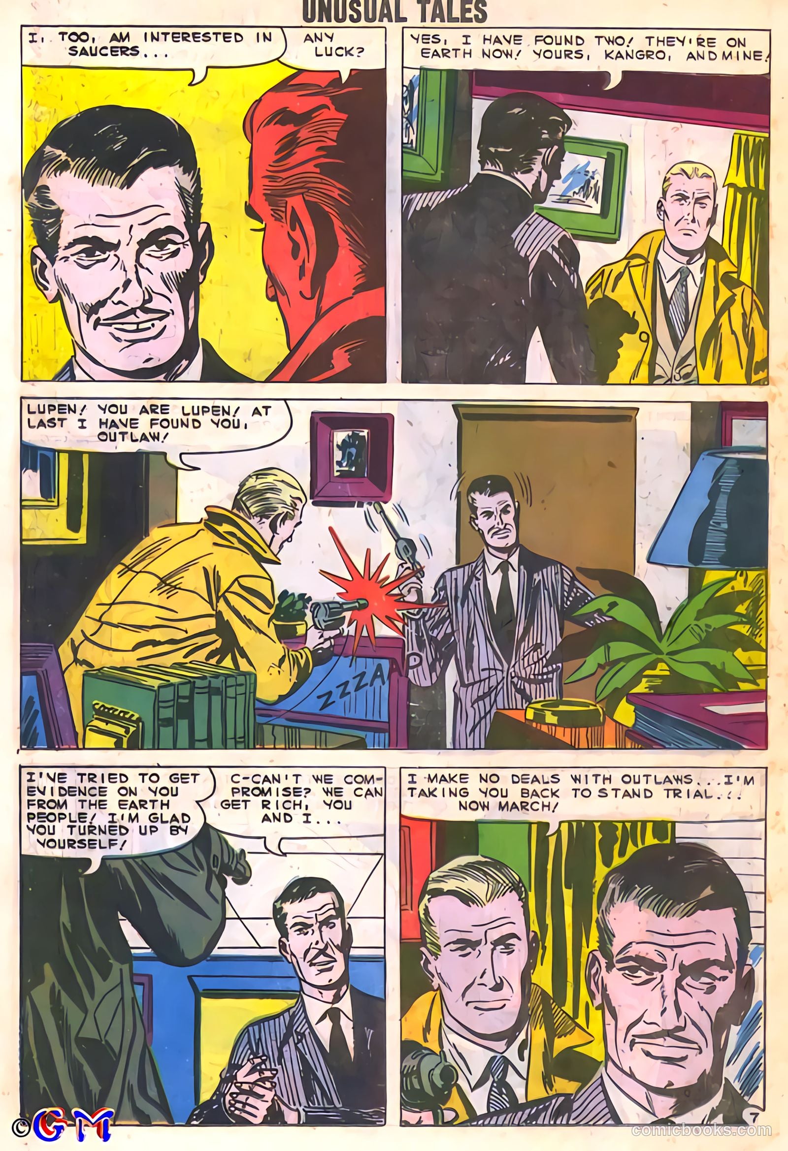 Unusual Tales #22 (1960) — page 18 of 36