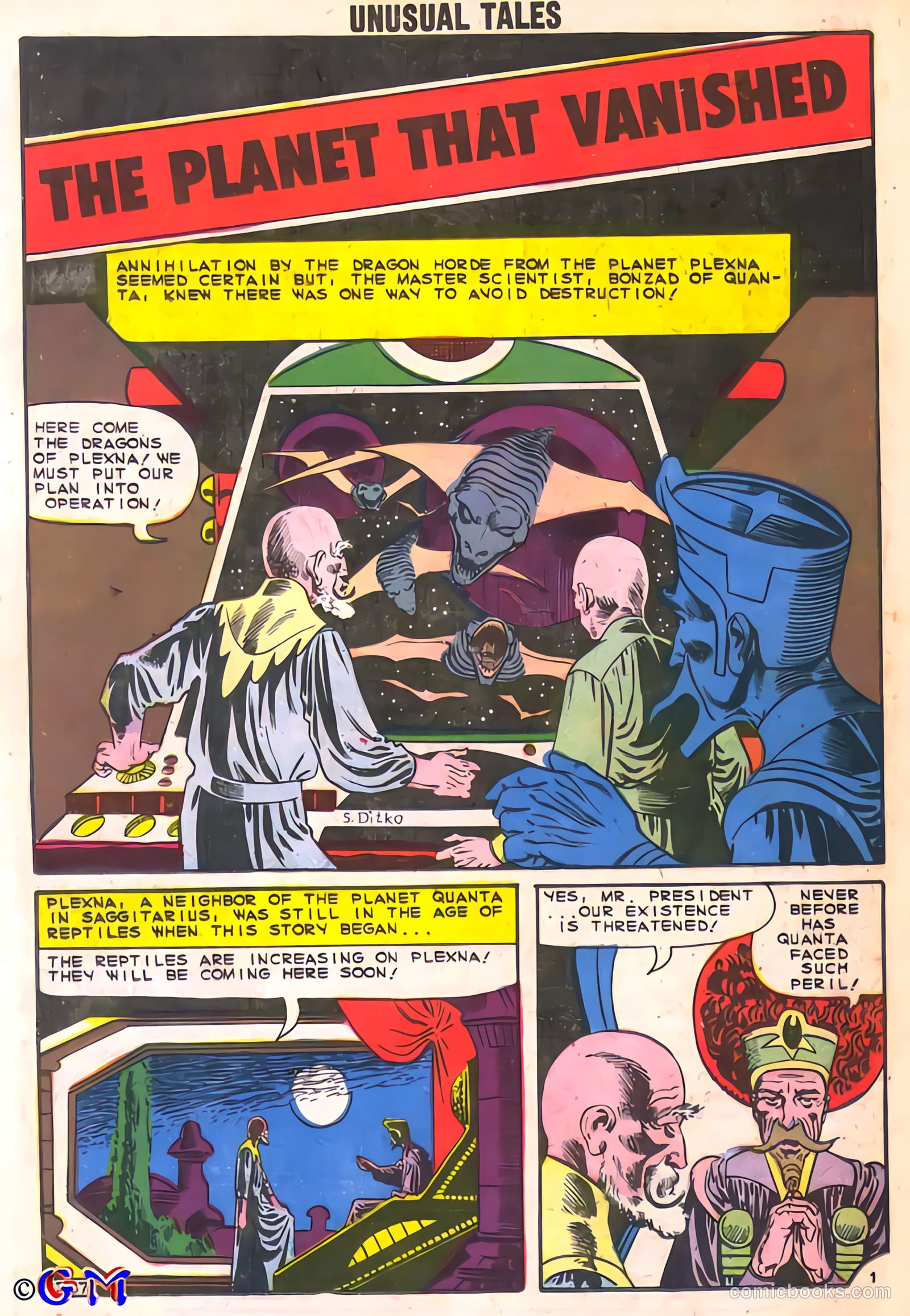 Unusual Tales #22 (1960) — page 26 of 36