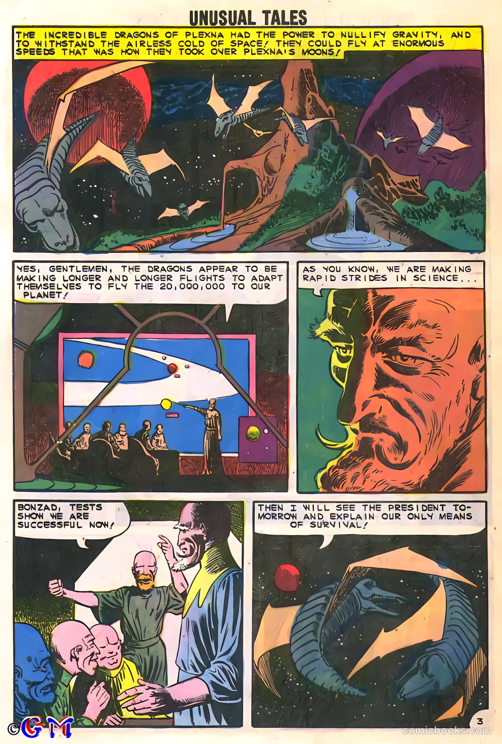 Unusual Tales #22 (1960) — page 28 of 36