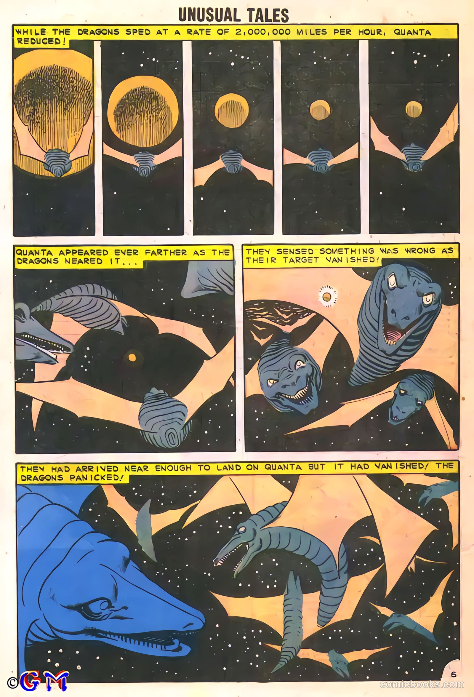 Unusual Tales #22 (1960) — page 32 of 36
