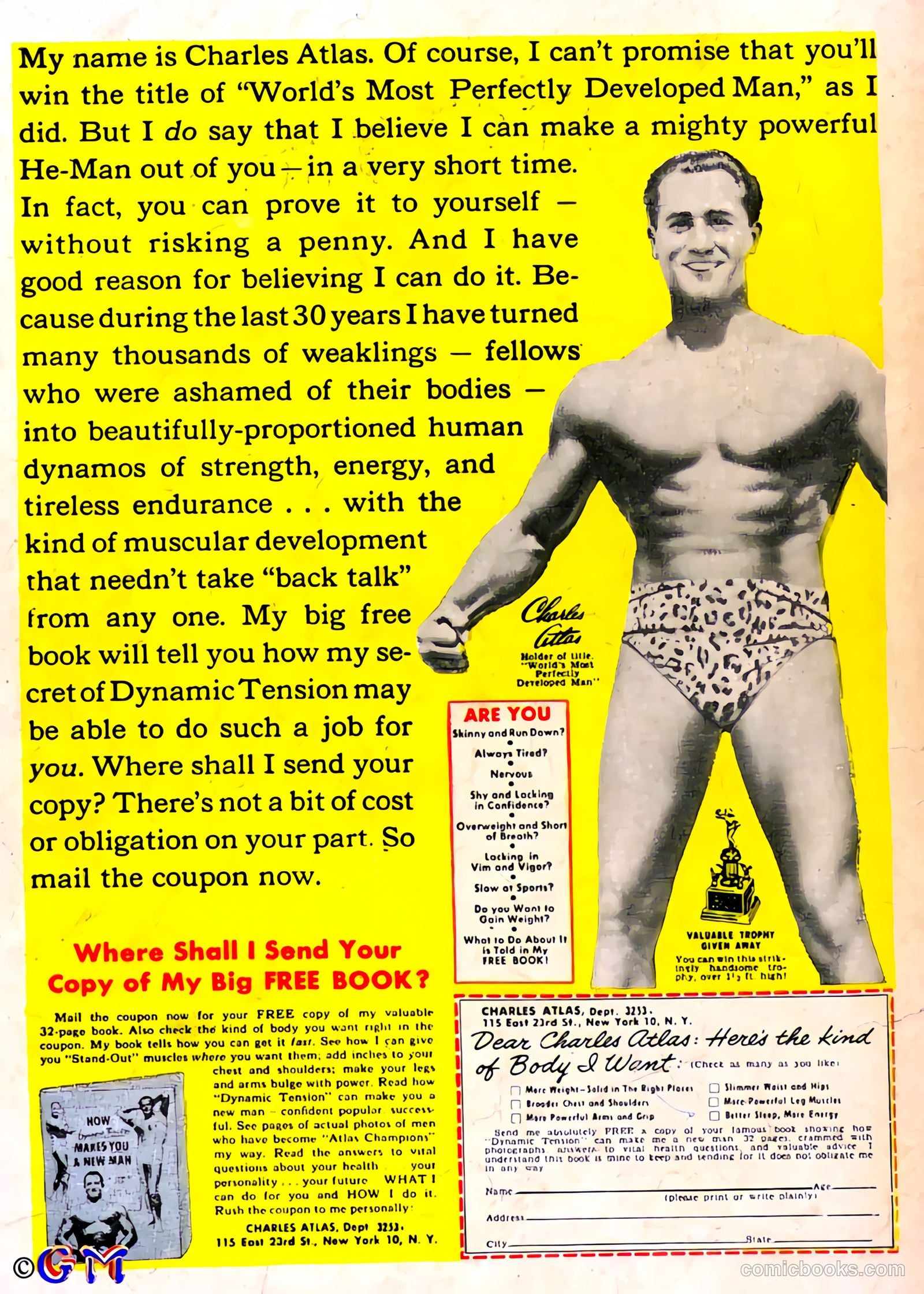 Unusual Tales #22 (1960) — page 36 of 36