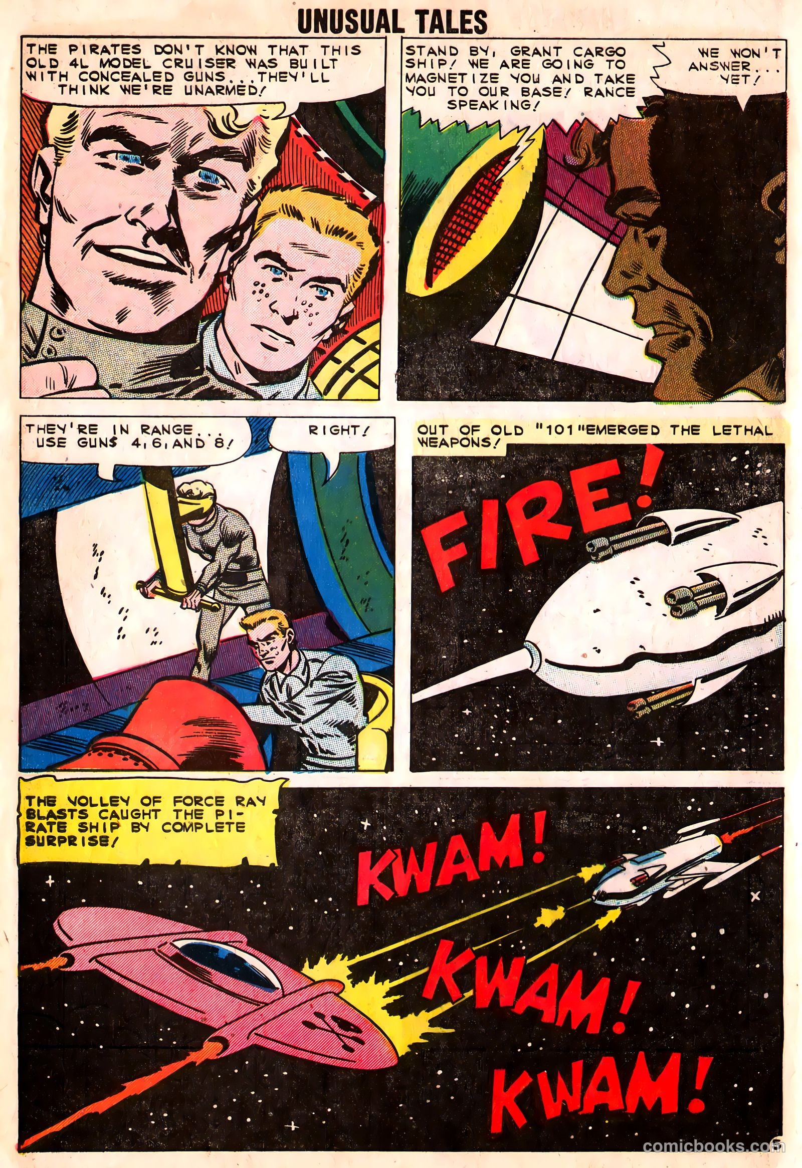 Unusual Tales #23 (1960) — page 8 of 36