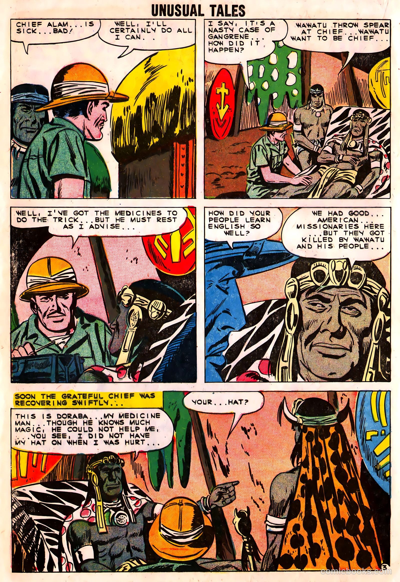 Unusual Tales #23 (1960) — page 16 of 36