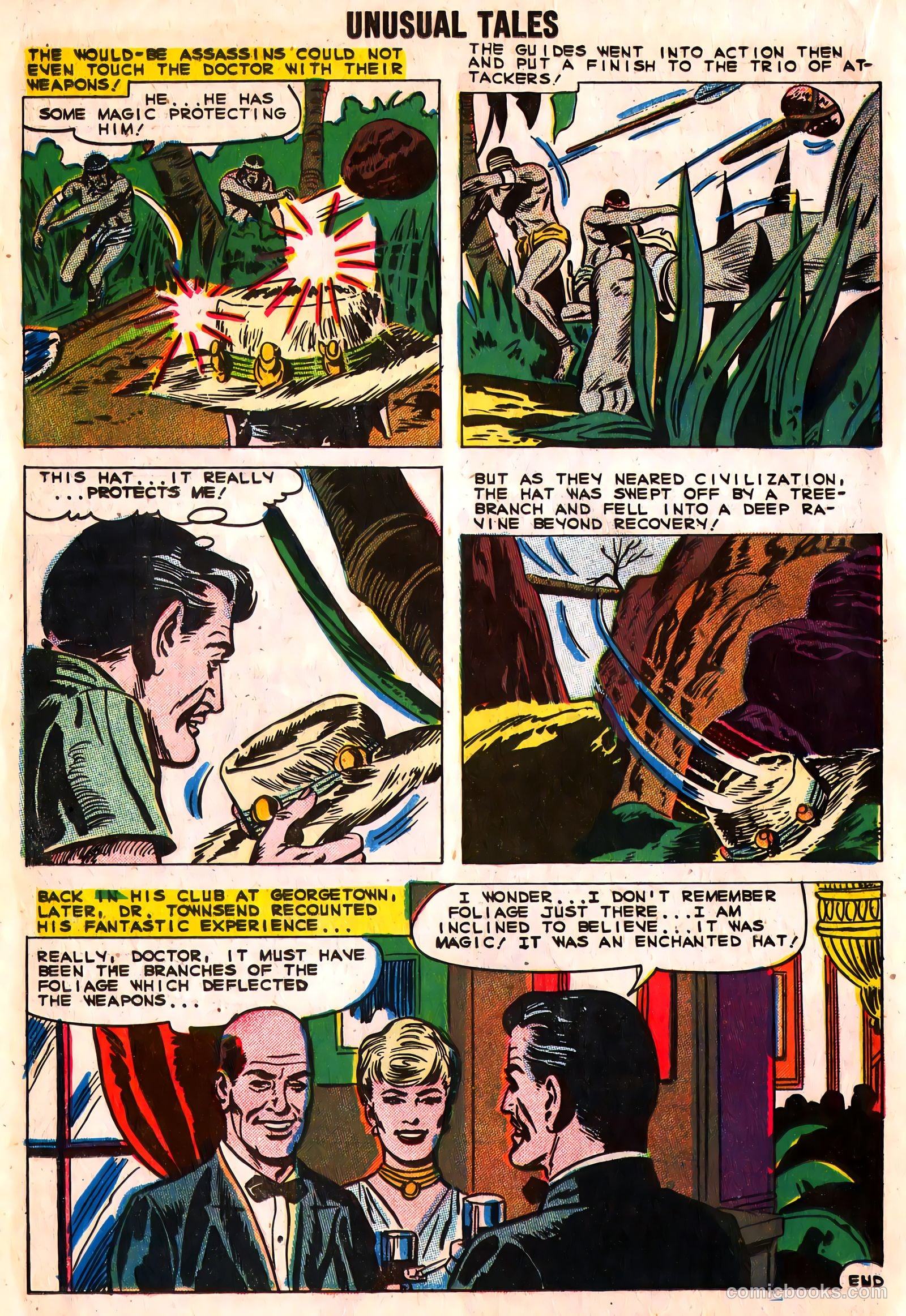 Unusual Tales #23 (1960) — page 18 of 36