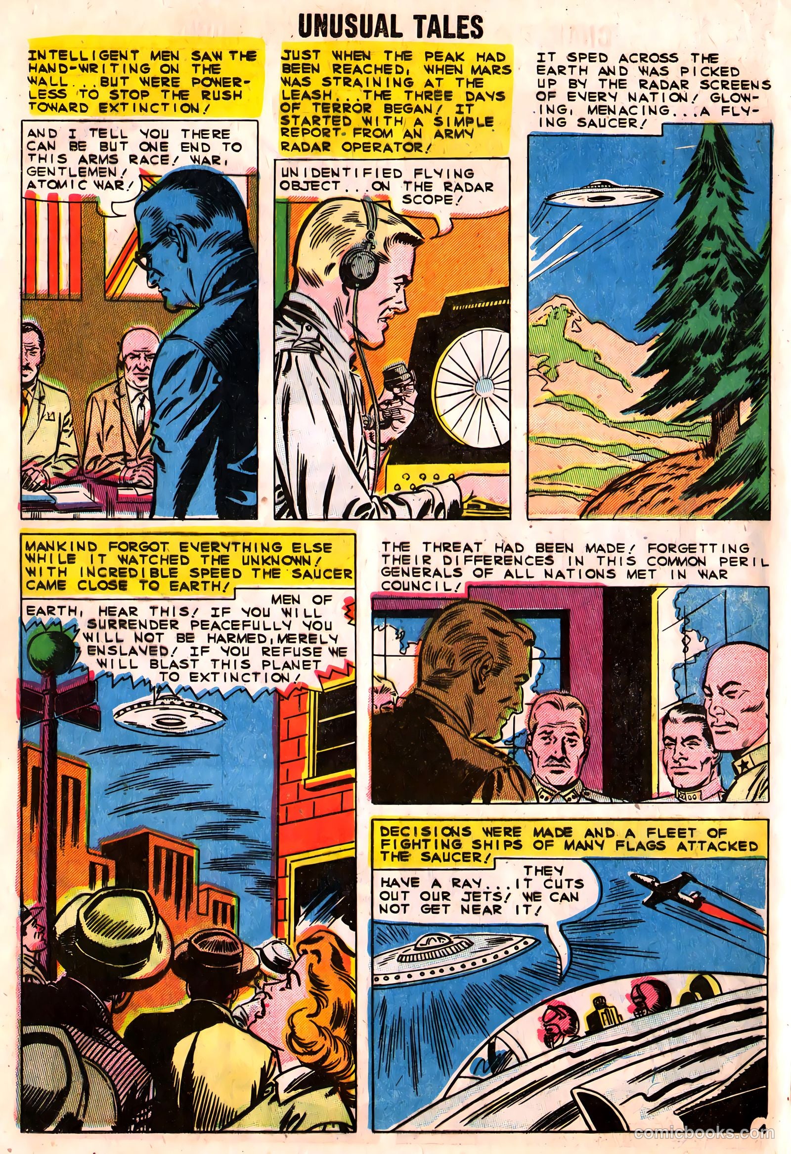 Unusual Tales #23 (1960) — page 24 of 36