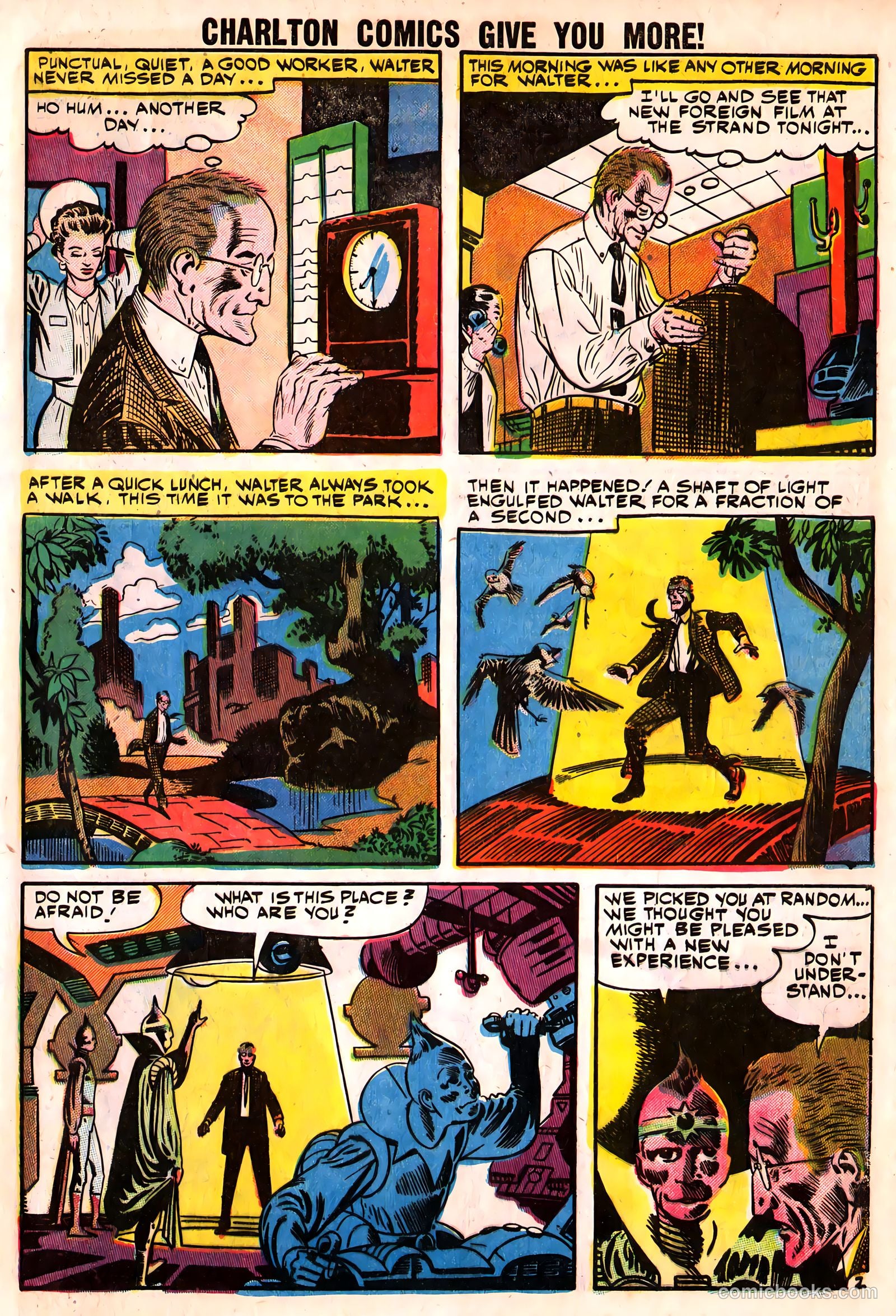 Unusual Tales #23 (1960) — page 29 of 36