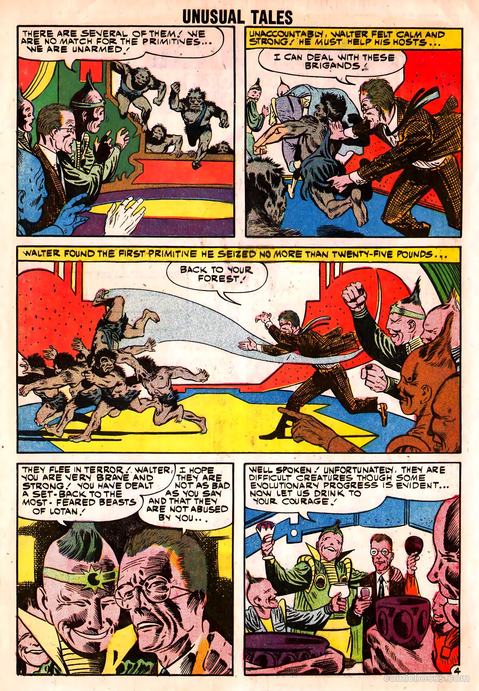 Unusual Tales #23 (1960) — page 32 of 36