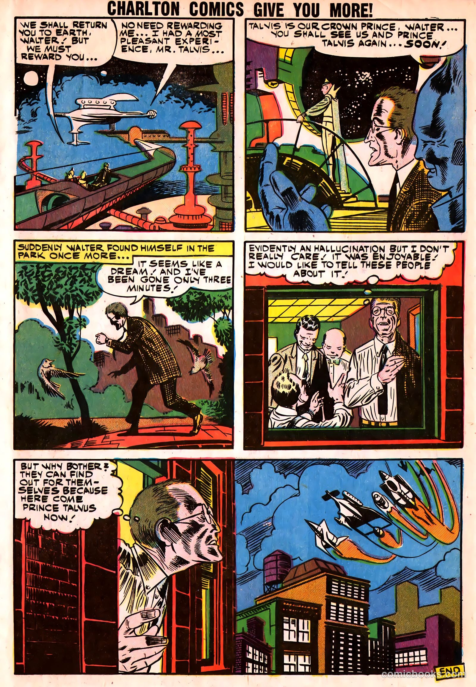 Unusual Tales #23 (1960) — page 33 of 36