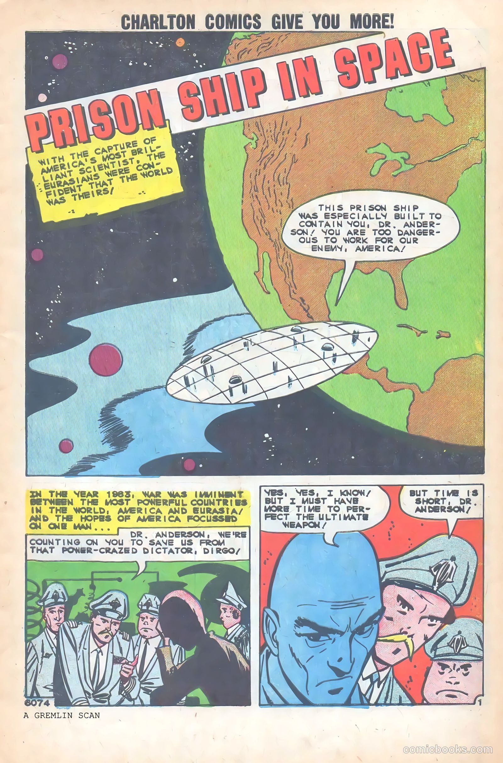 Unusual Tales #24 (1960) — page 3 of 36