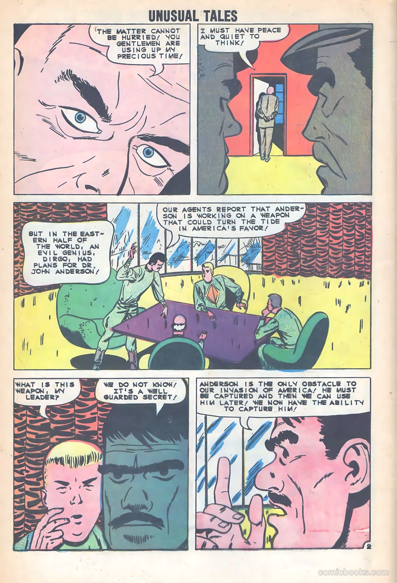 Unusual Tales #24 (1960) — page 4 of 36