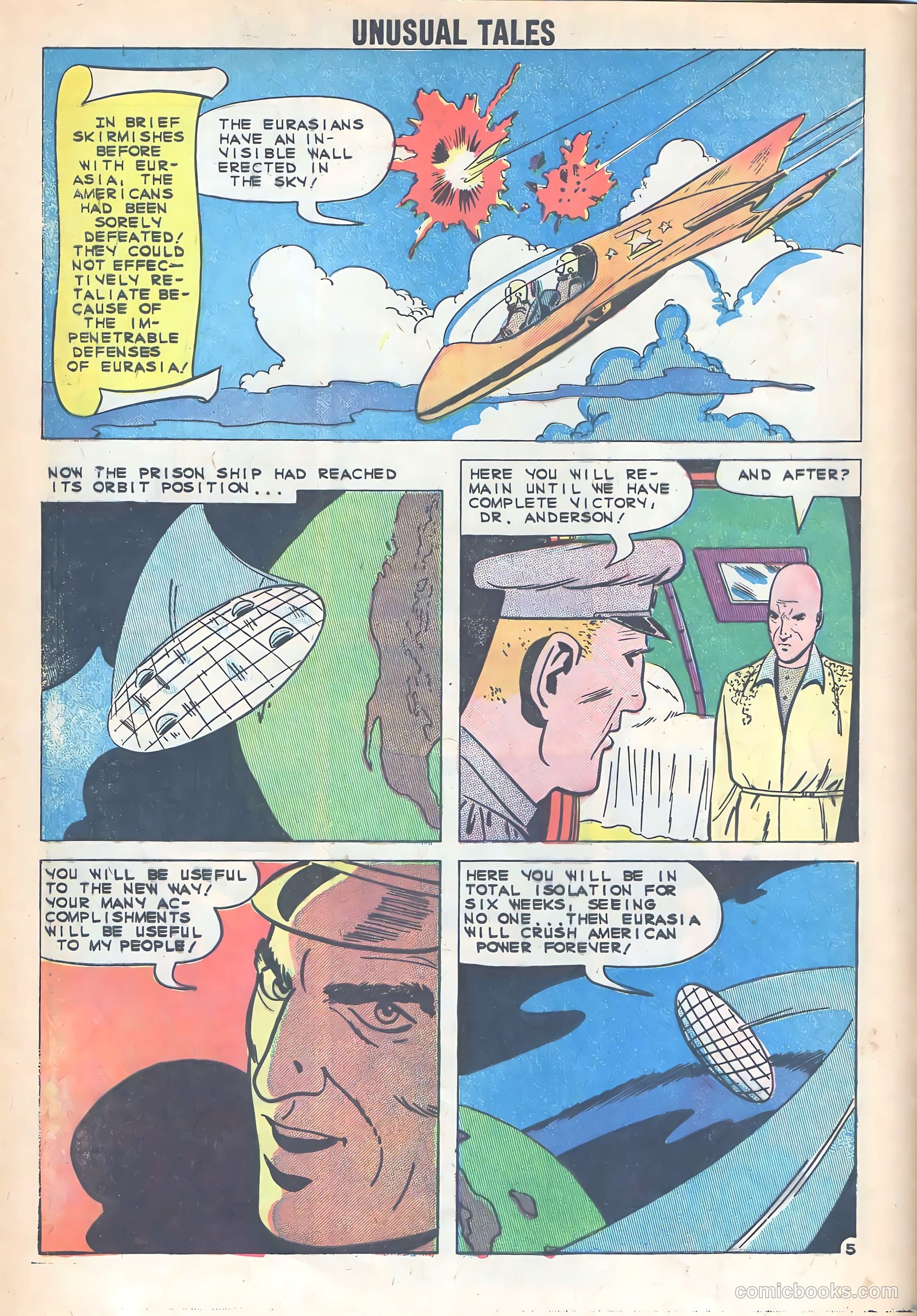 Unusual Tales #24 (1960) — page 8 of 36