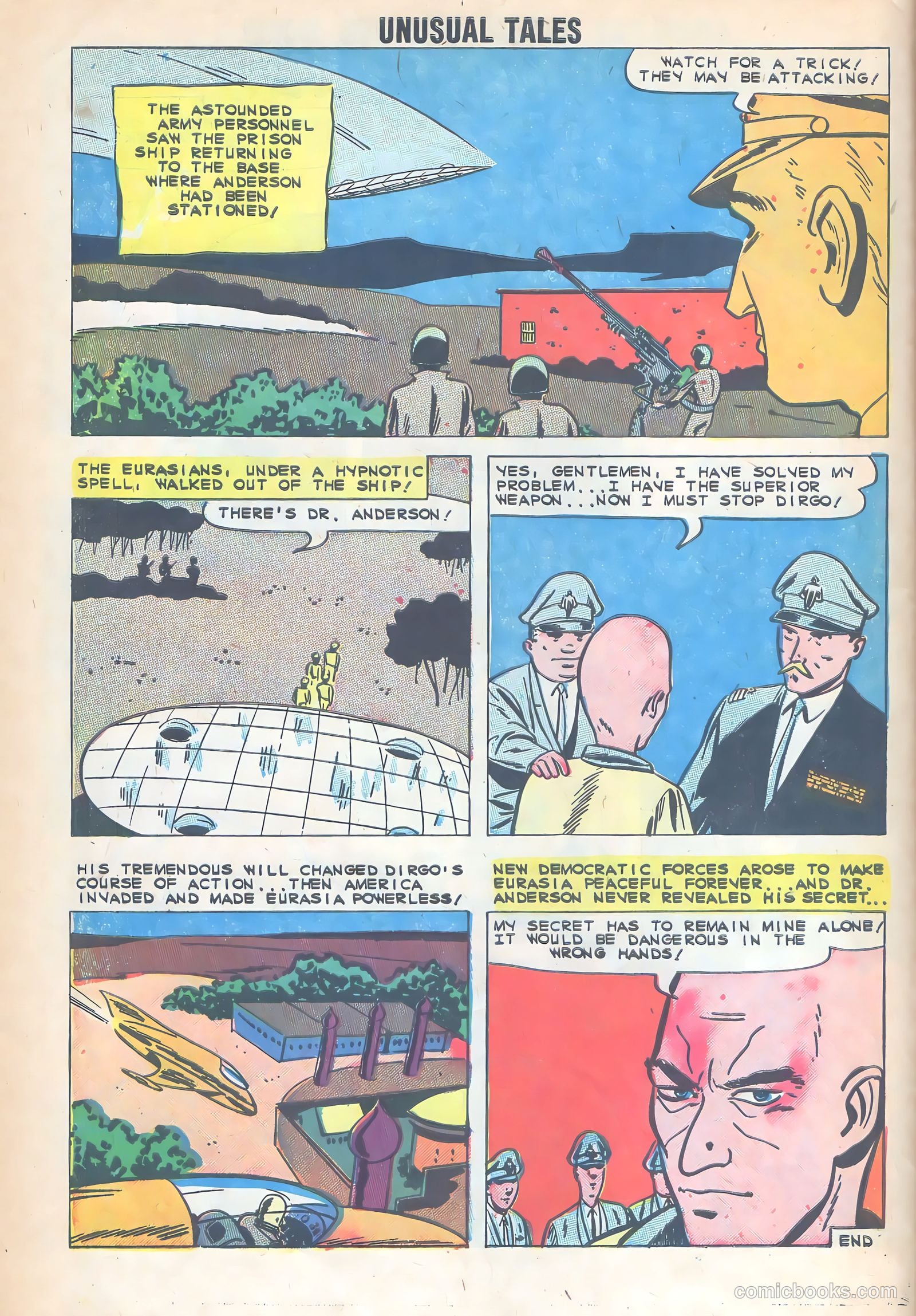 Unusual Tales #24 (1960) — page 10 of 36