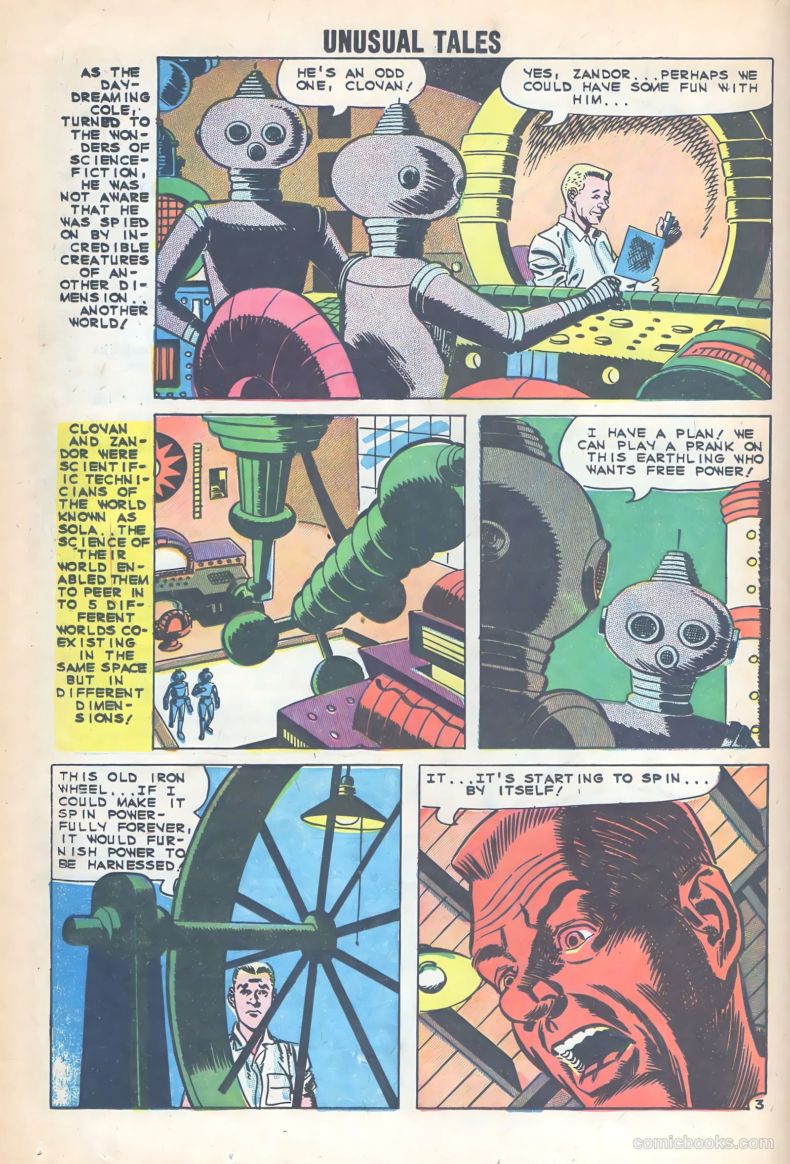 Unusual Tales #24 (1960) — page 16 of 36