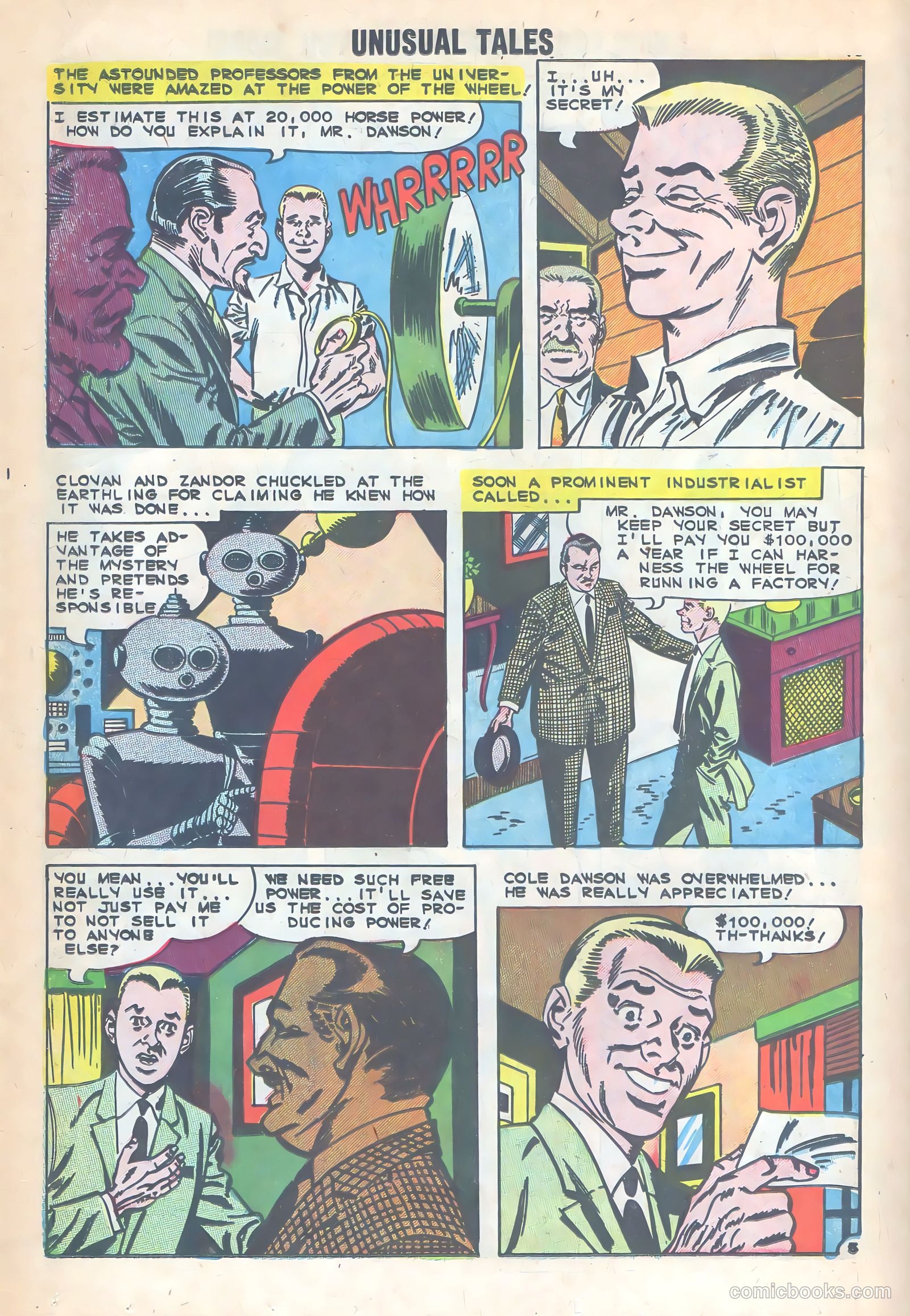 Unusual Tales #24 (1960) — page 18 of 36