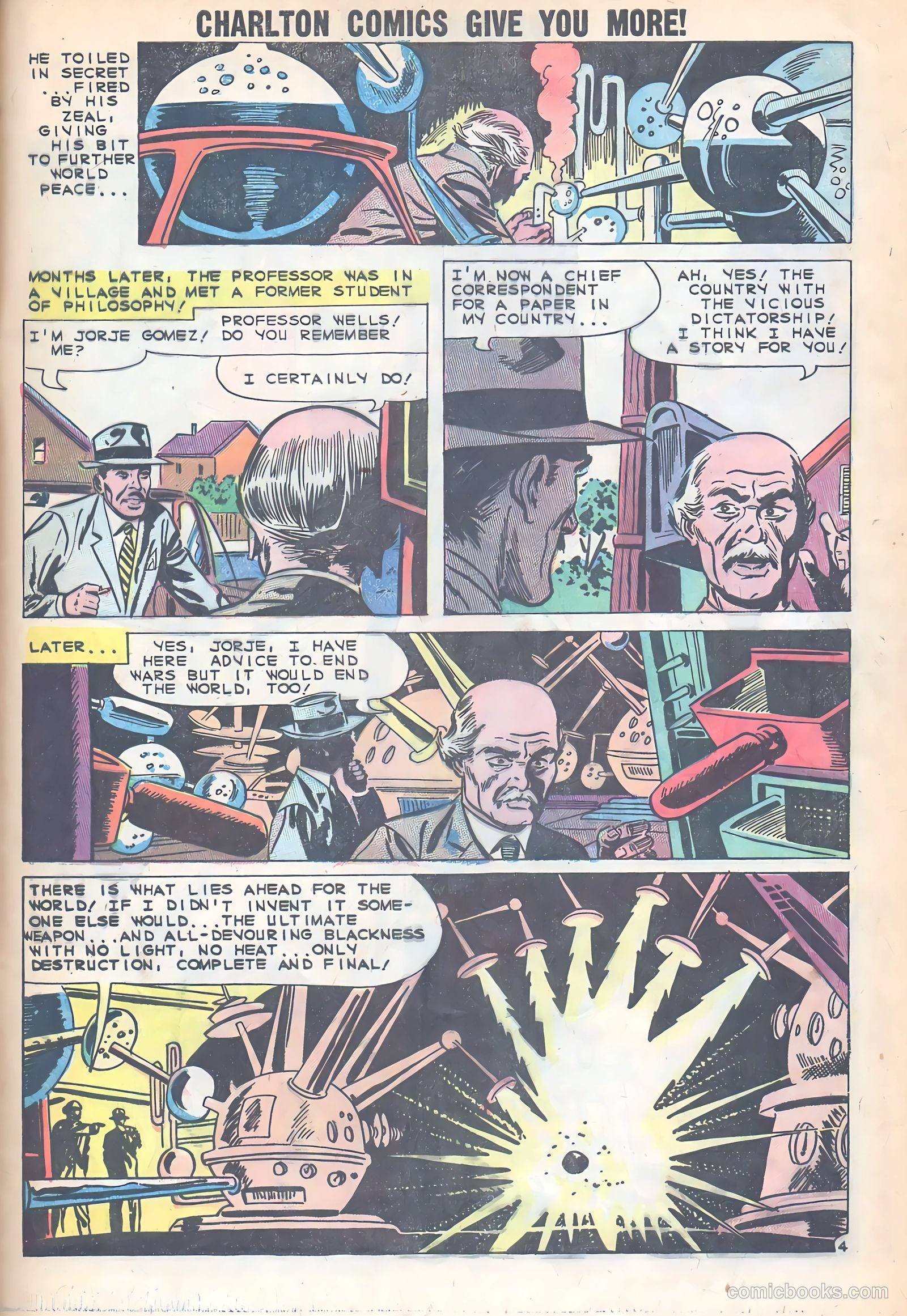 Unusual Tales #24 (1960) — page 29 of 36
