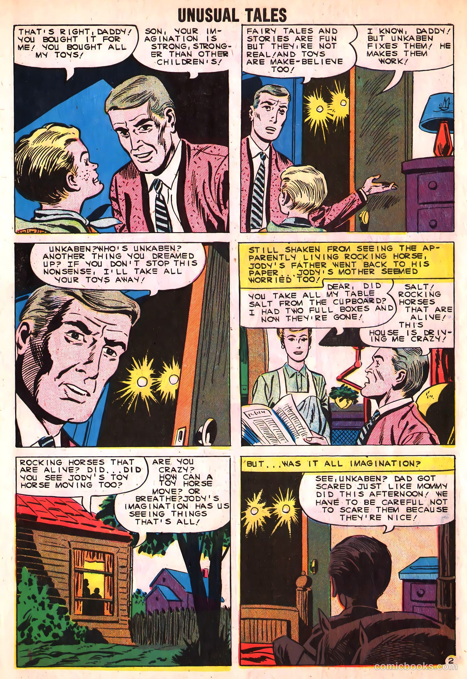 Unusual Tales #25 (1960) — page 10 of 37