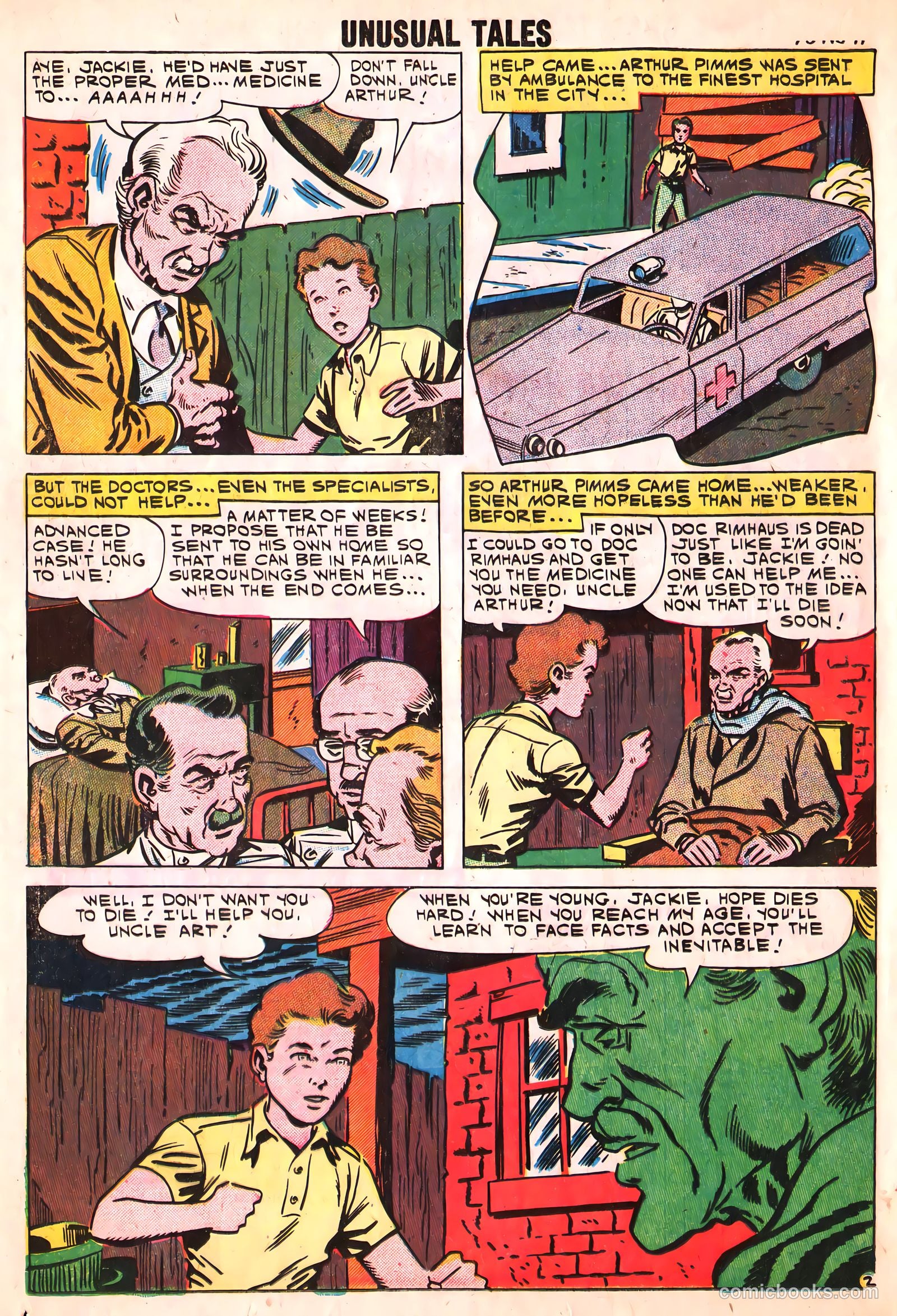 Unusual Tales #25 (1960) — page 16 of 37