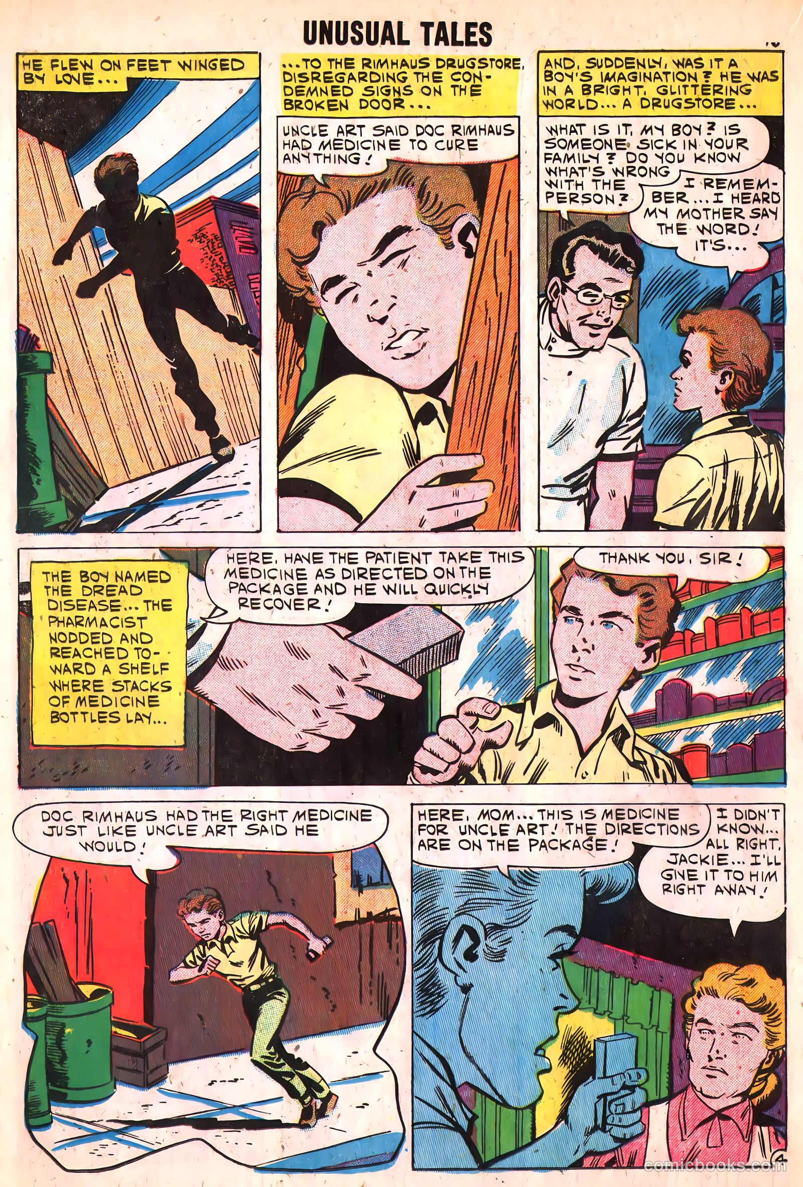 Unusual Tales #25 (1960) — page 18 of 37