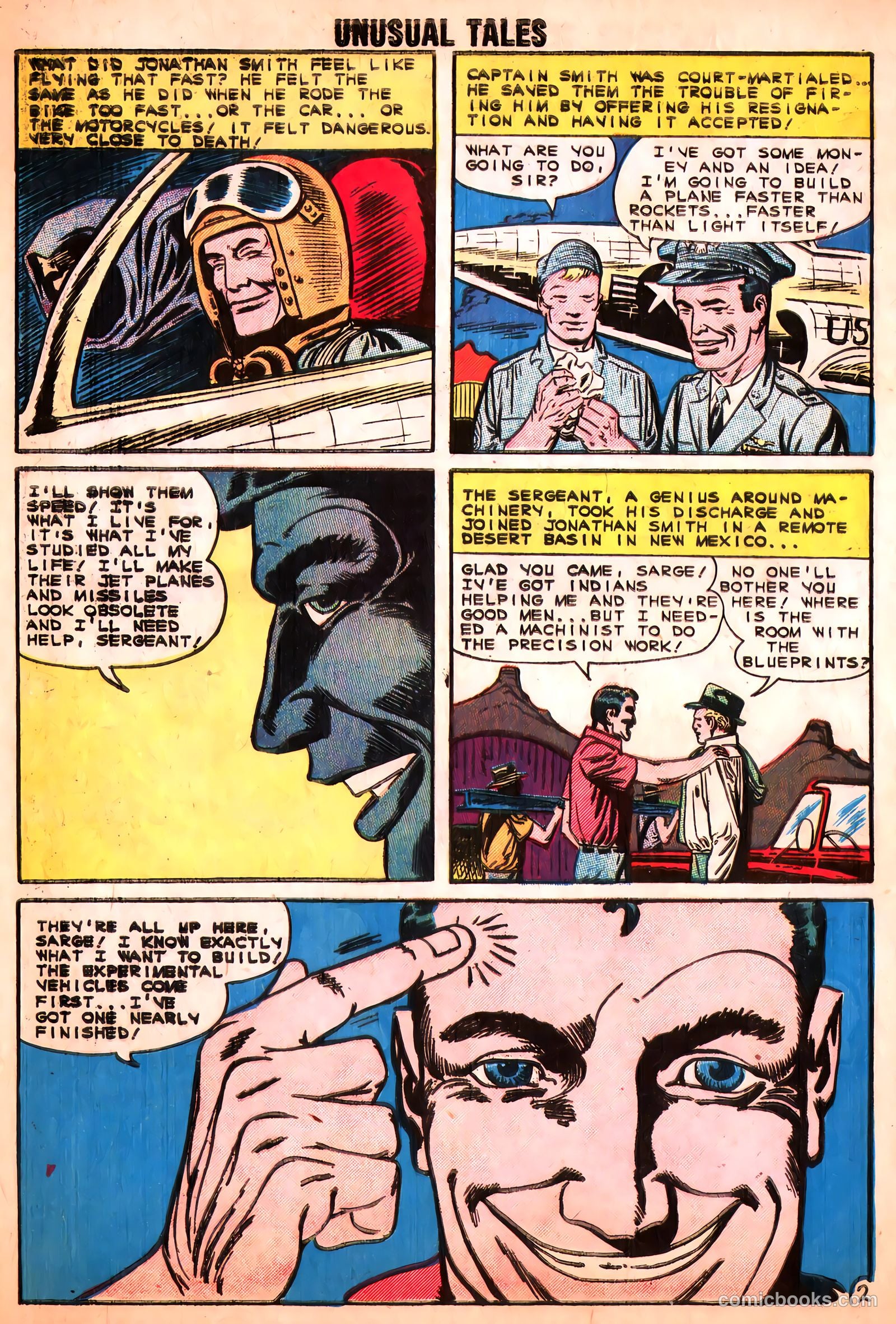 Unusual Tales #26 (1966) — page 4 of 36