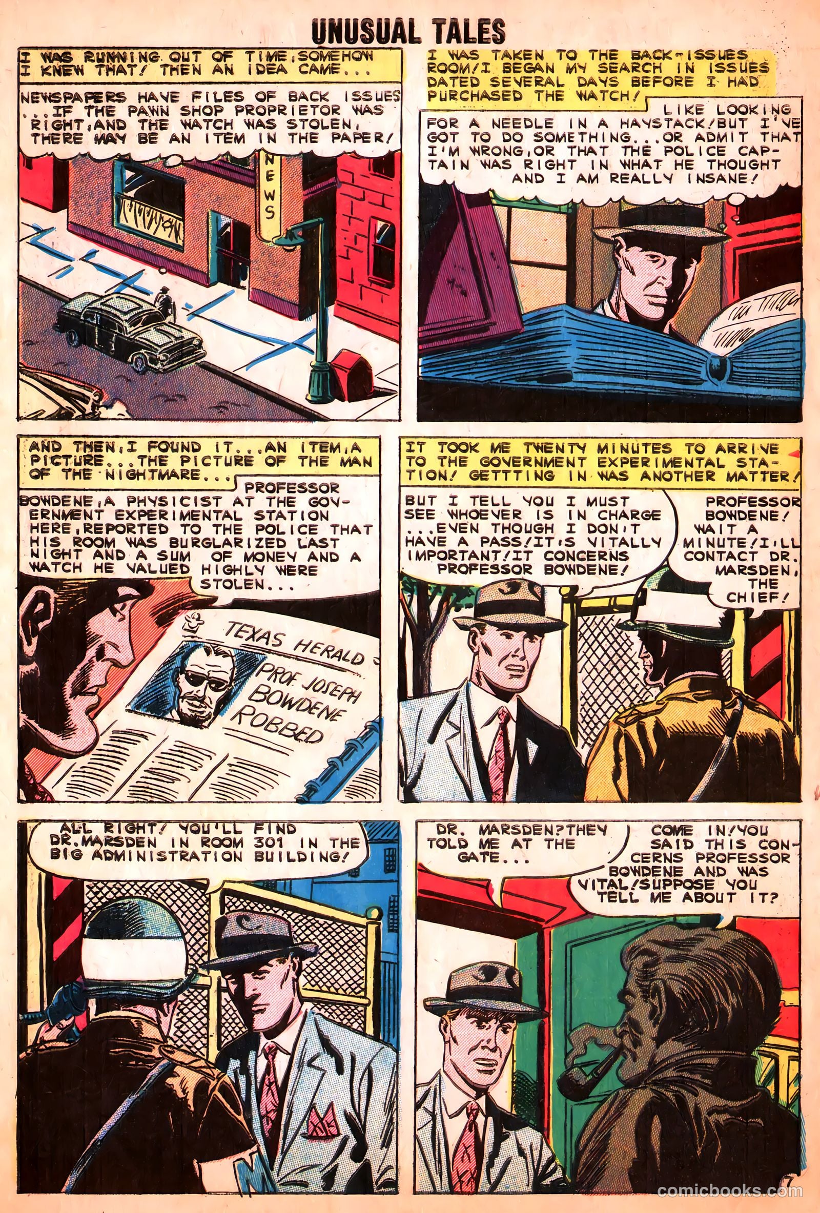 Unusual Tales #26 (1966) — page 32 of 36