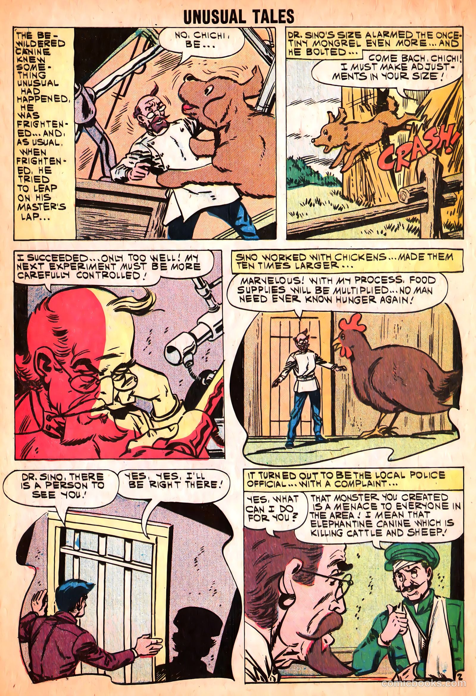 Unusual Tales #27 (1961) — page 4 of 37