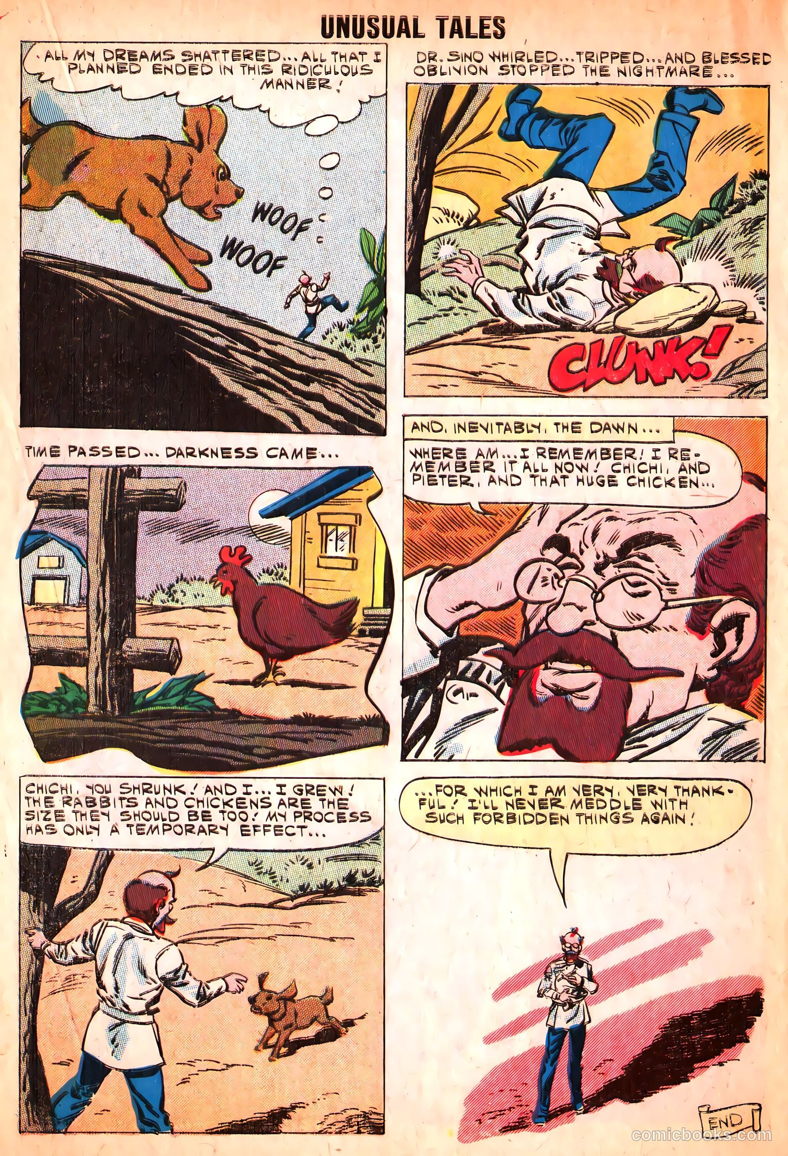 Unusual Tales #27 (1961) — page 10 of 37