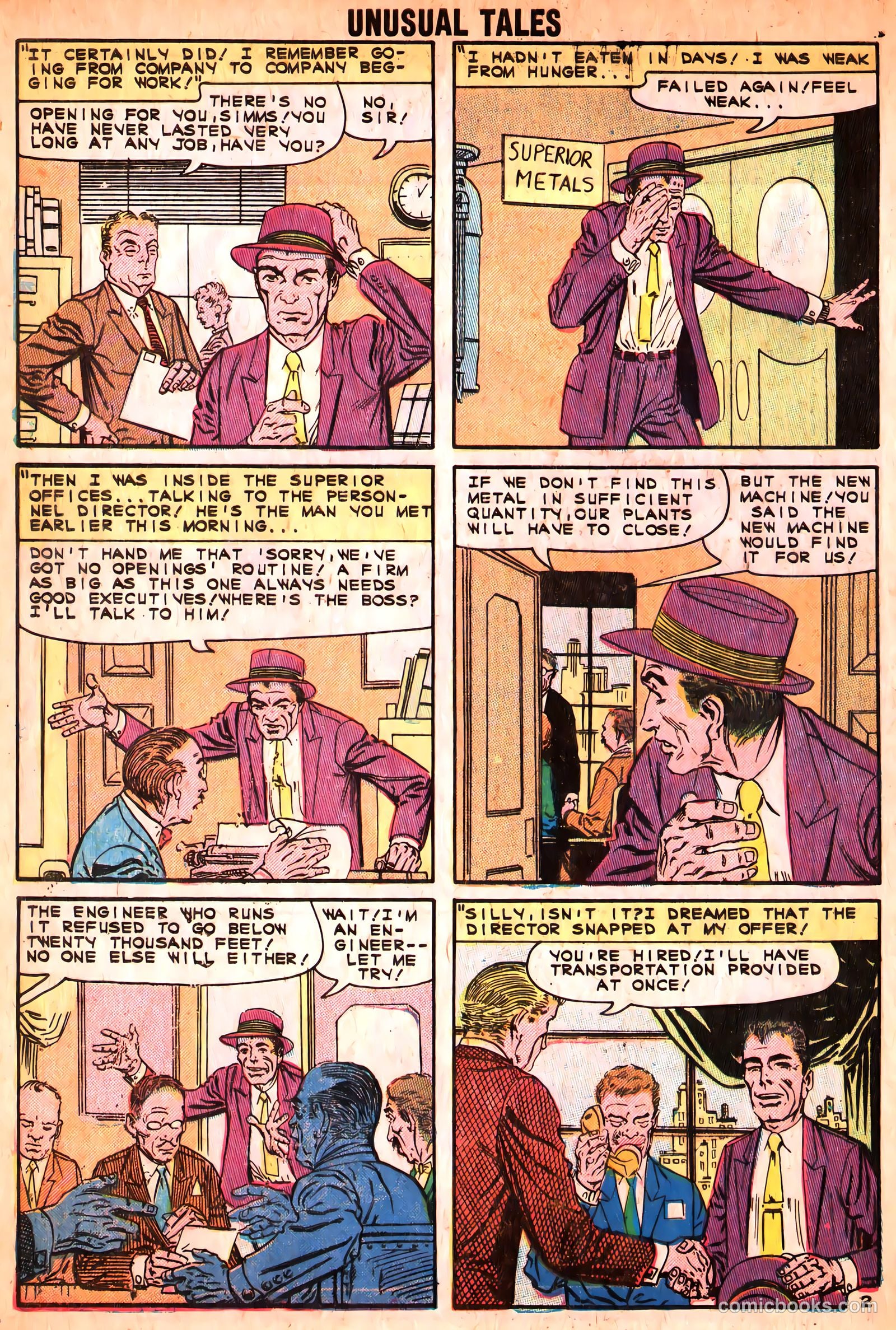 Unusual Tales #27 (1961) — page 28 of 37