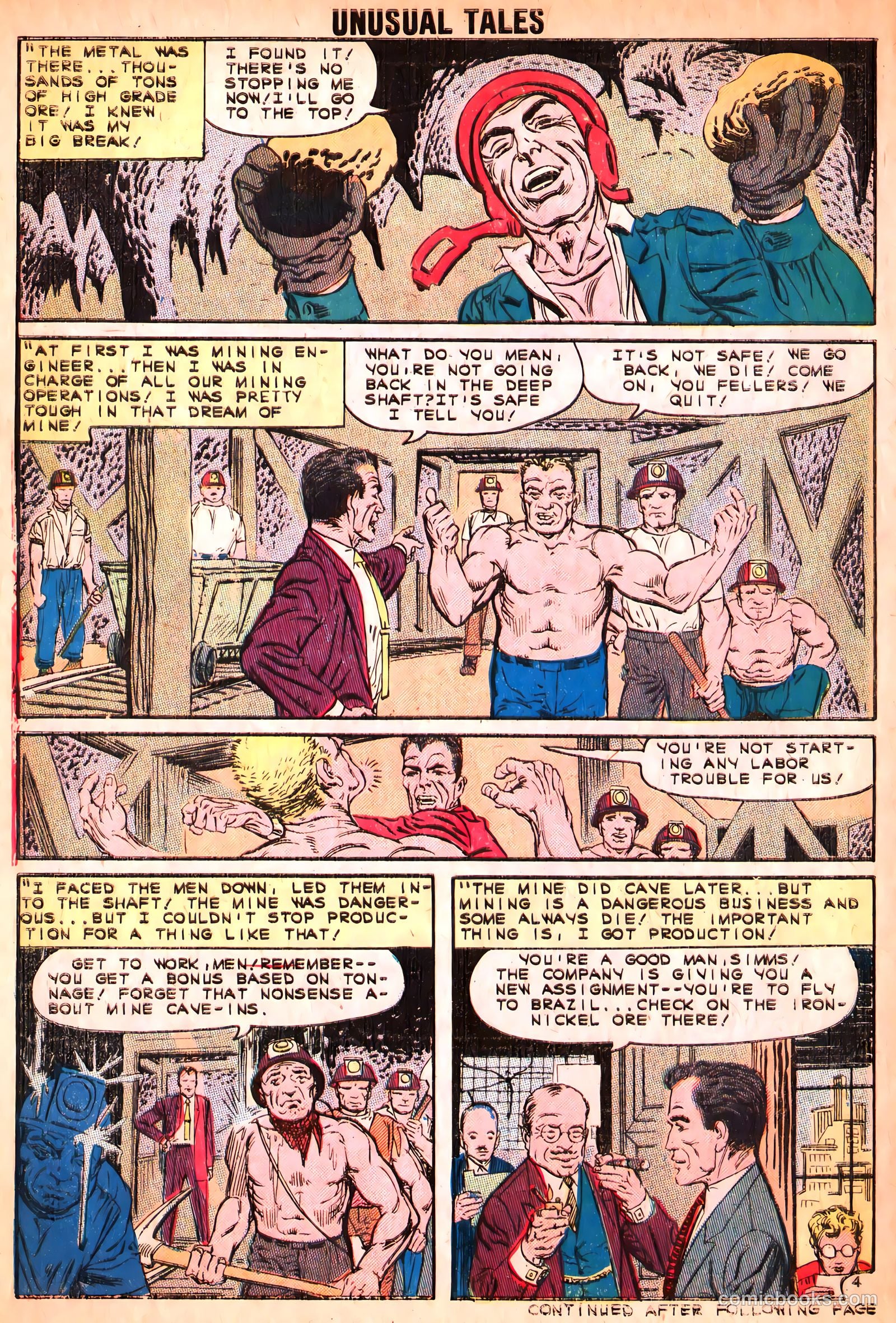Unusual Tales #27 (1961) — page 30 of 37