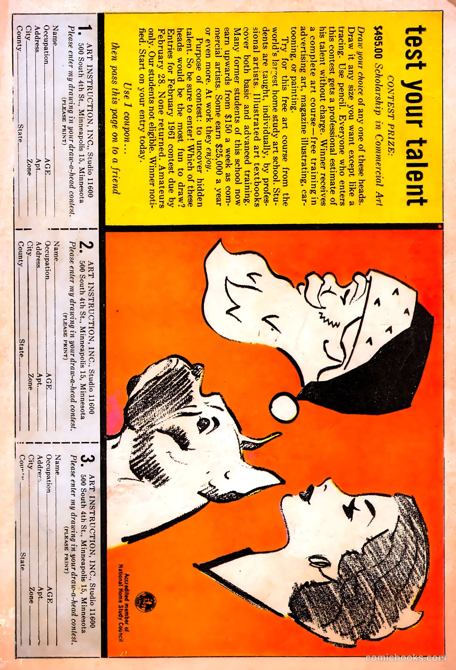 Unusual Tales #27 (1961) — page 36 of 37