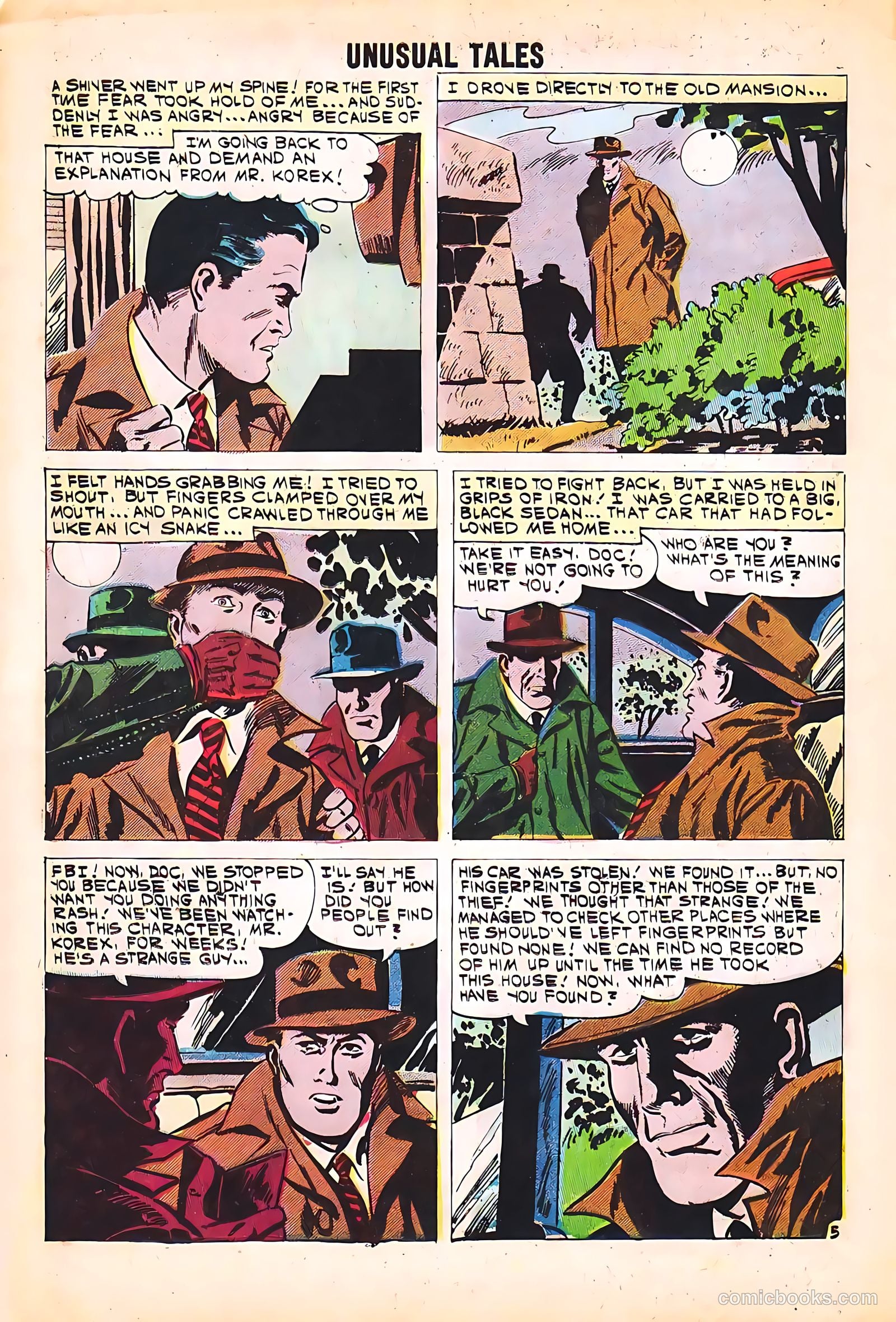 Unusual Tales #28 (1961) — page 8 of 36
