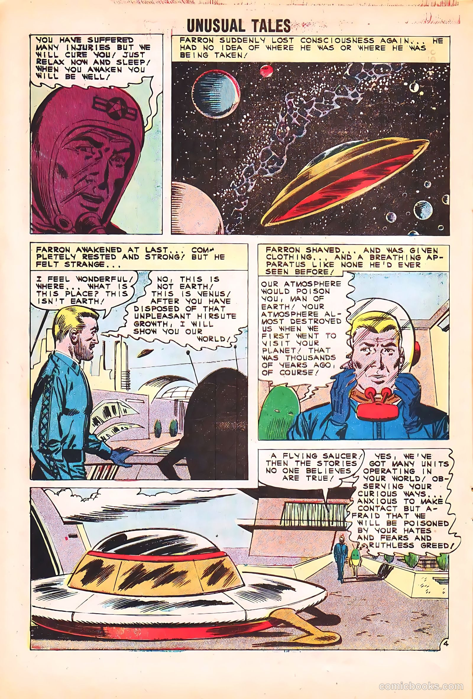 Unusual Tales #28 (1961) — page 16 of 36