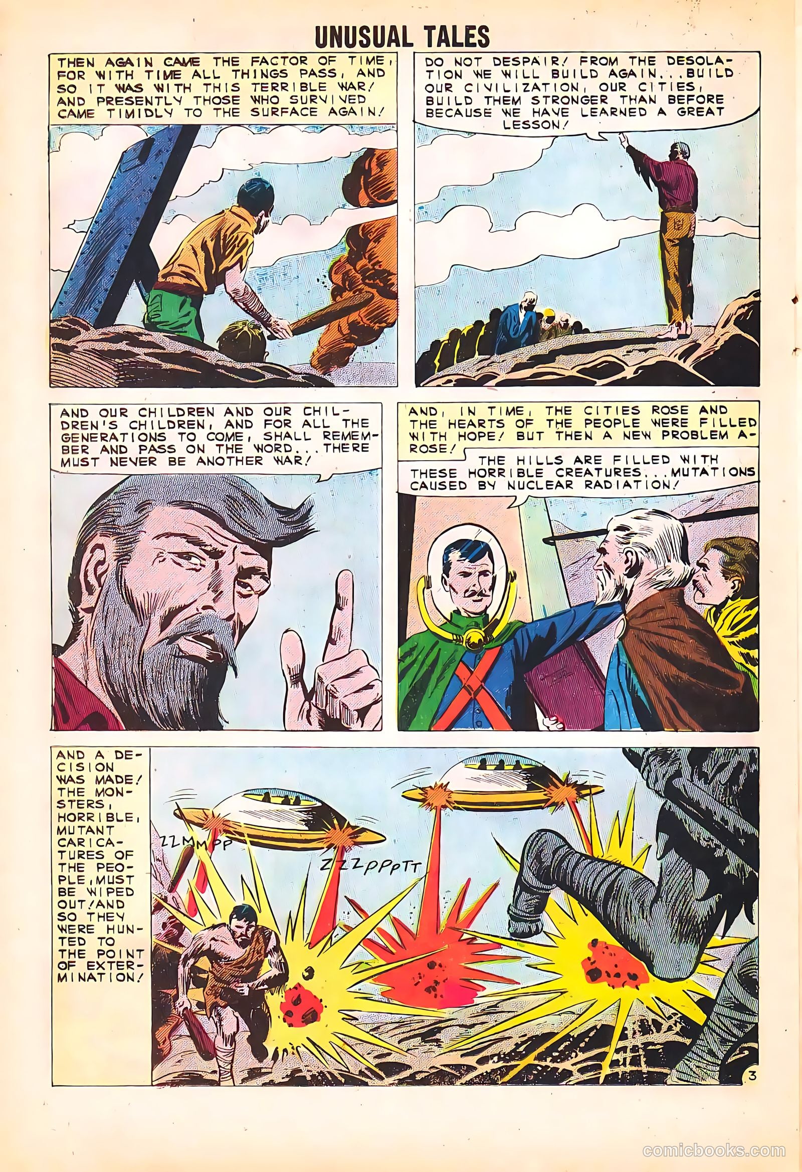 Unusual Tales #28 (1961) — page 20 of 36