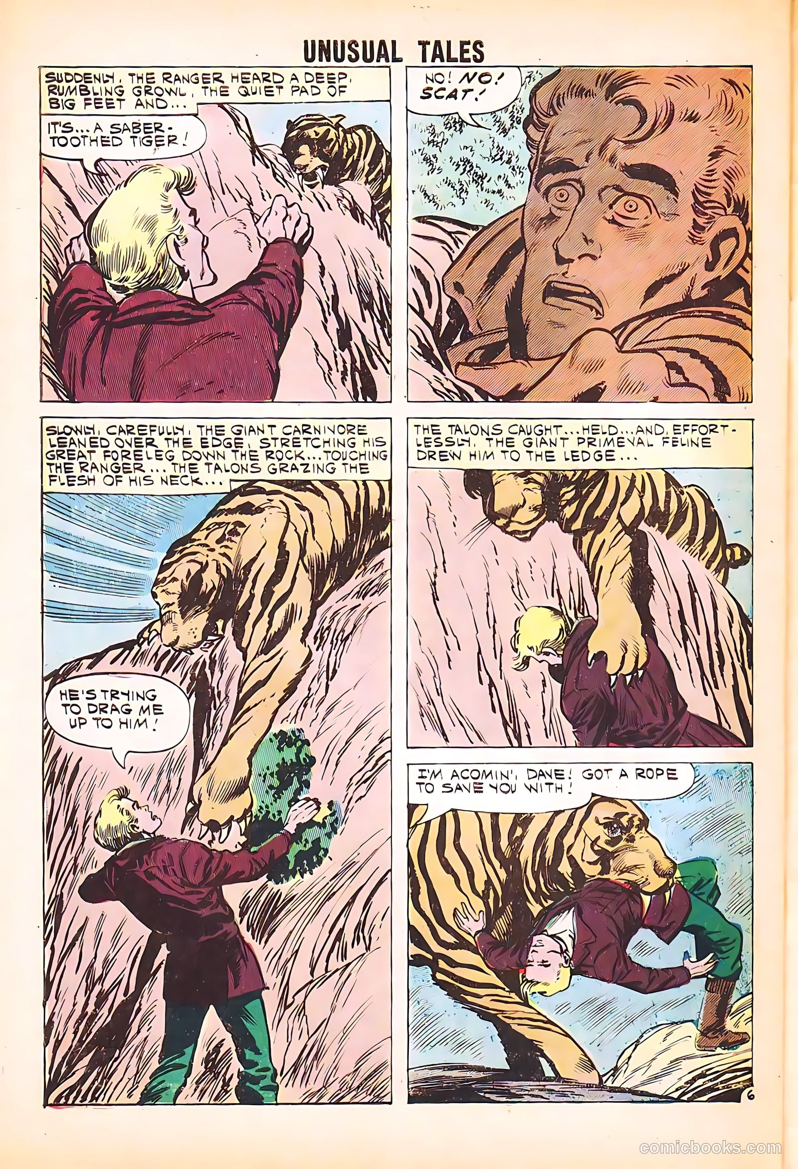 Unusual Tales #28 (1961) — page 32 of 36