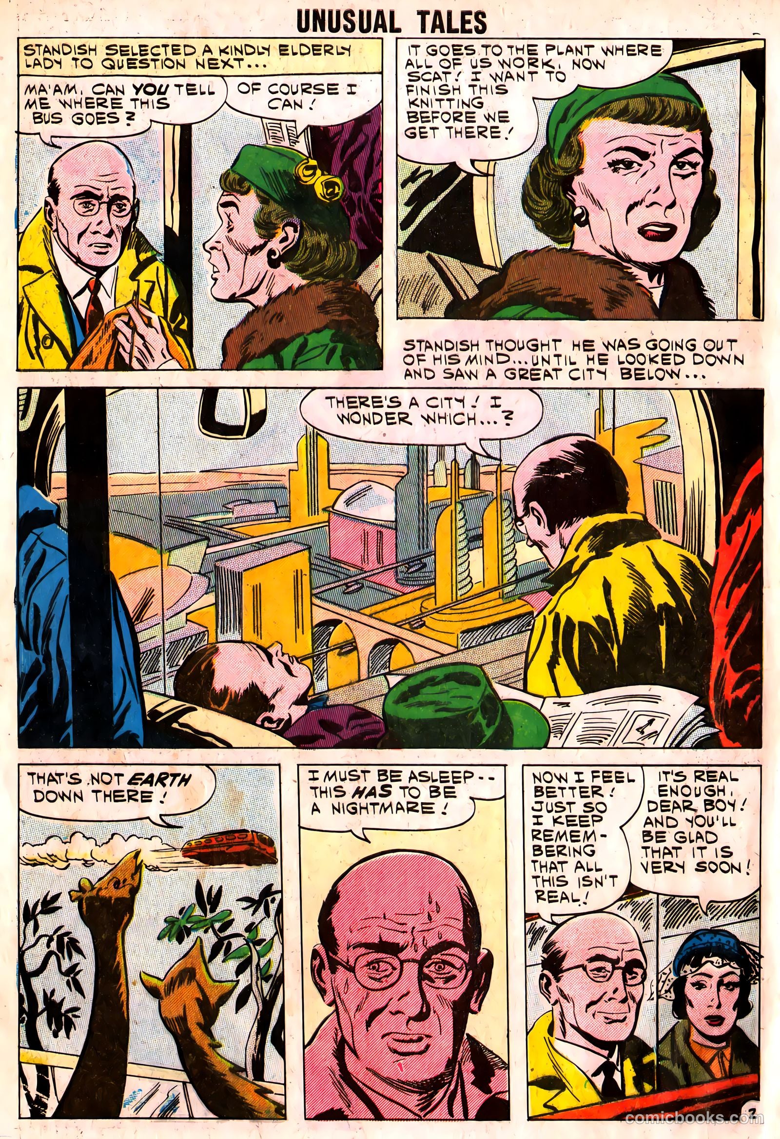 Unusual Tales #29 (1961) — page 4 of 37