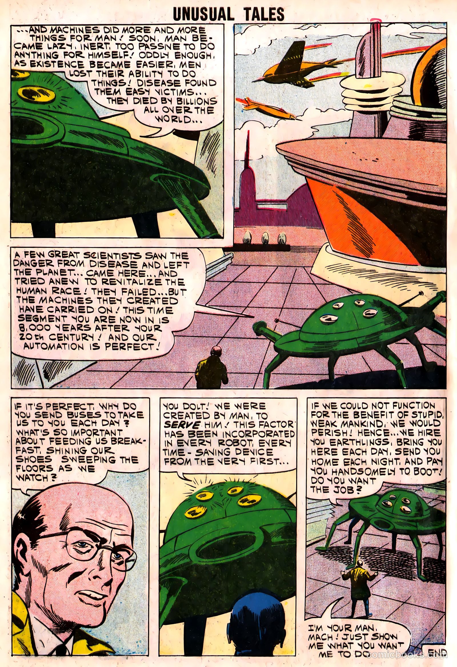 Unusual Tales #29 (1961) — page 8 of 37