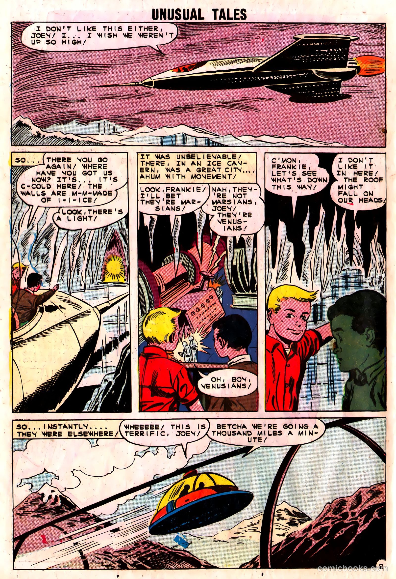 Unusual Tales #29 (1961) — page 24 of 37