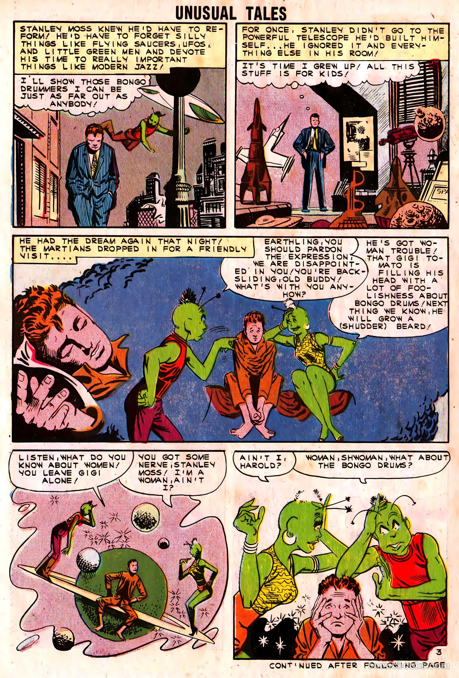 Unusual Tales #29 (1961) — page 30 of 37