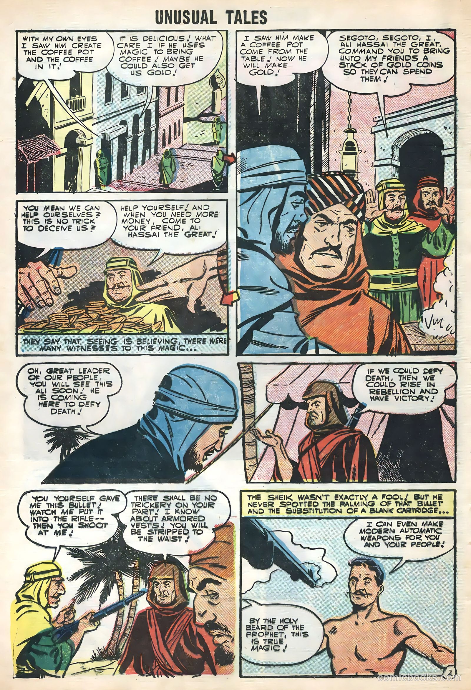 Unusual Tales #3 (1956) — page 4 of 36