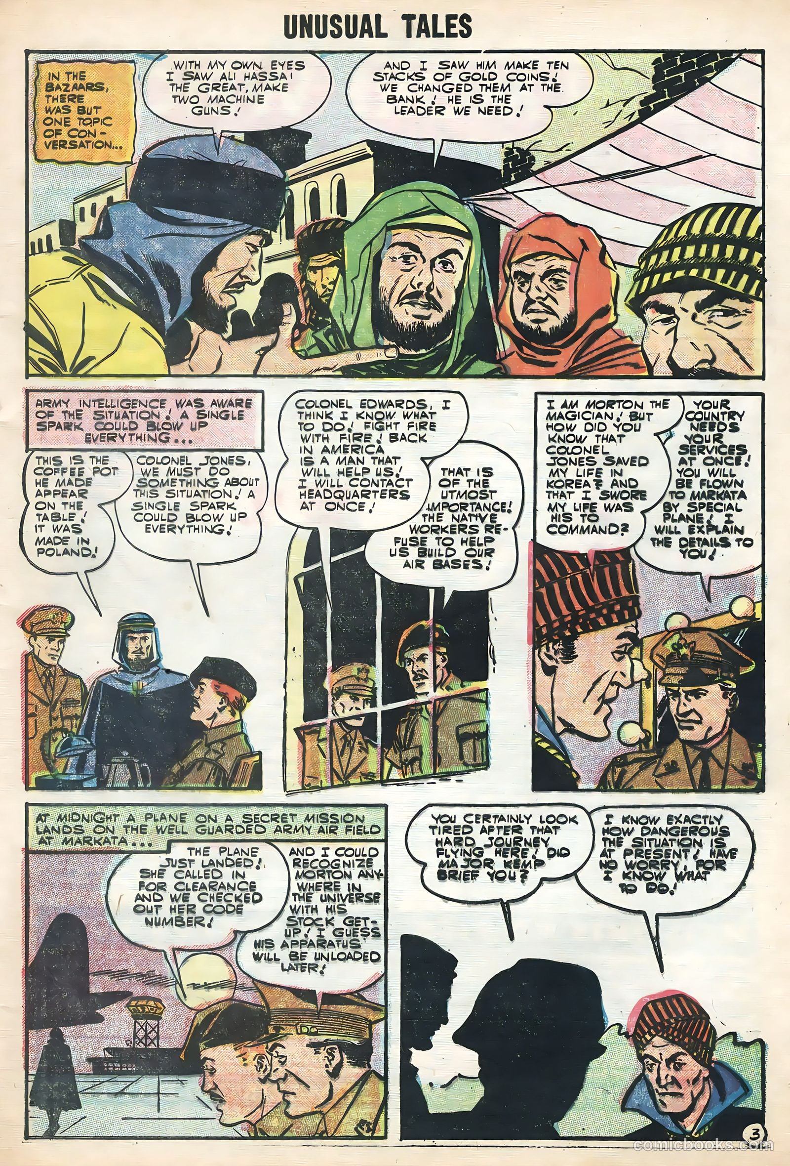 Unusual Tales #3 (1956) — page 5 of 36