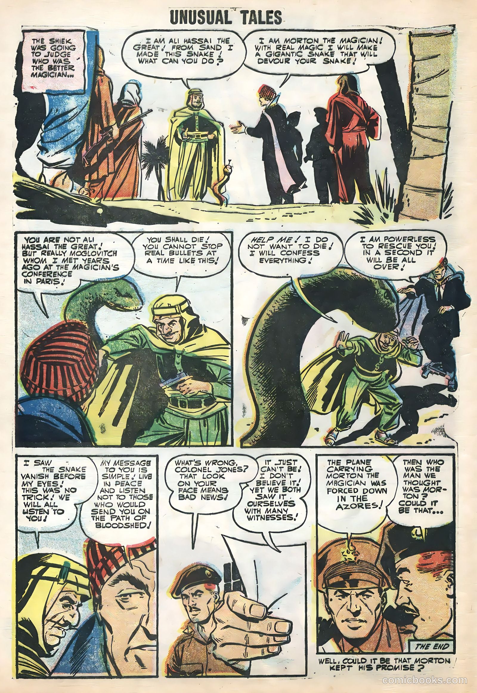 Unusual Tales #3 (1956) — page 8 of 36