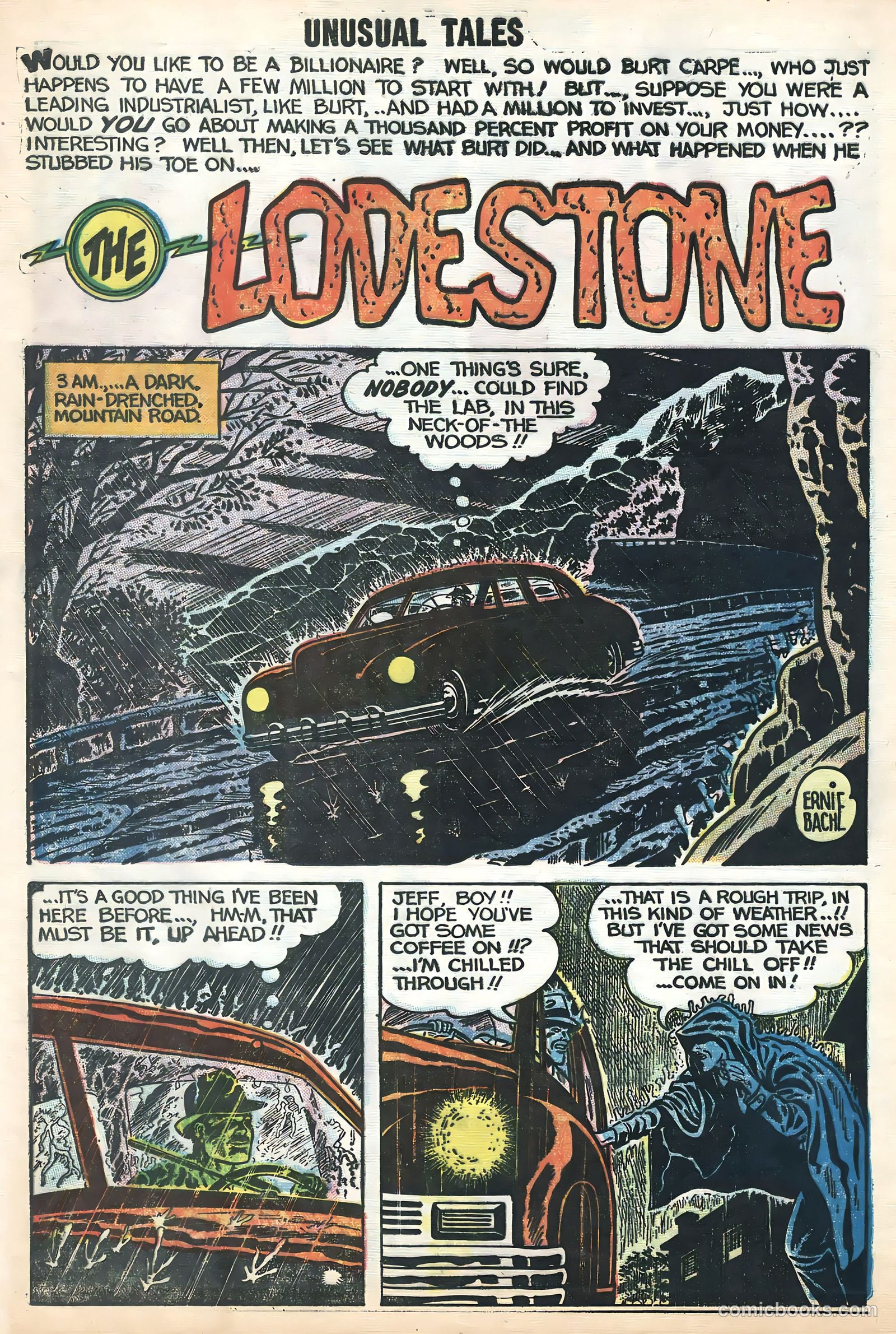 Unusual Tales #3 (1956) — page 9 of 36
